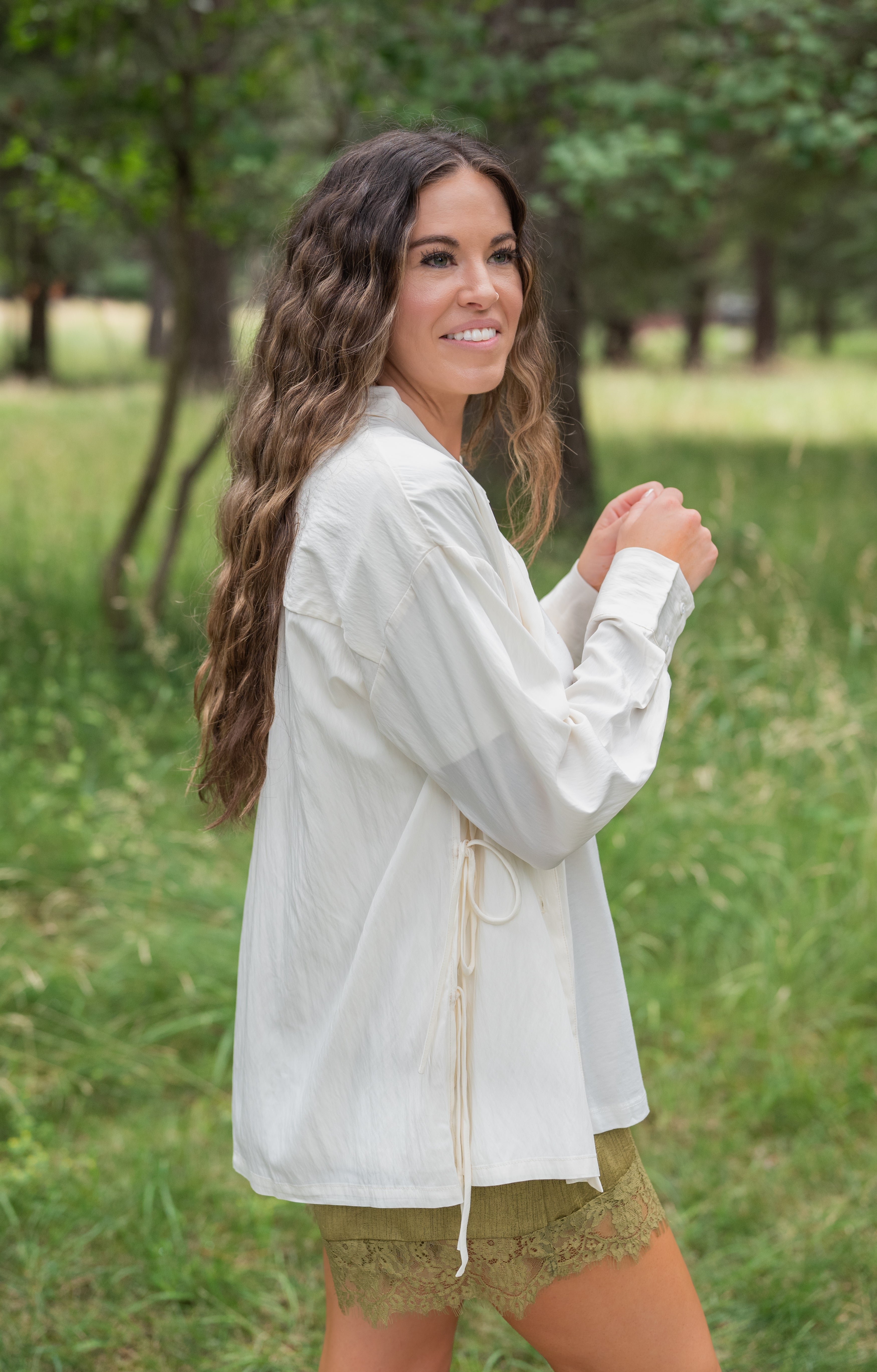 ASTRID TIE SHIRT
