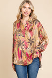 TROPICAL WILDERNESS BLOUSE