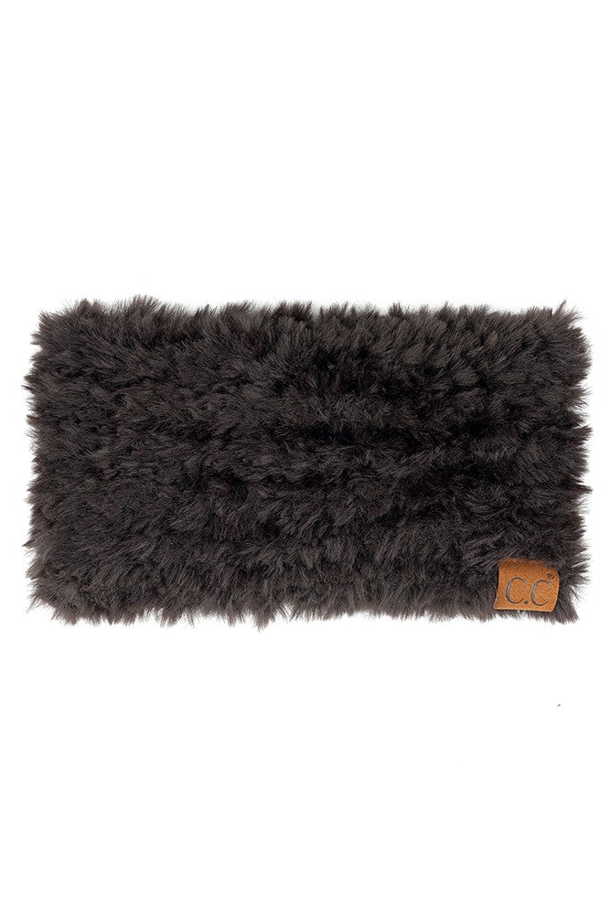 Faux Fur Headwrap
