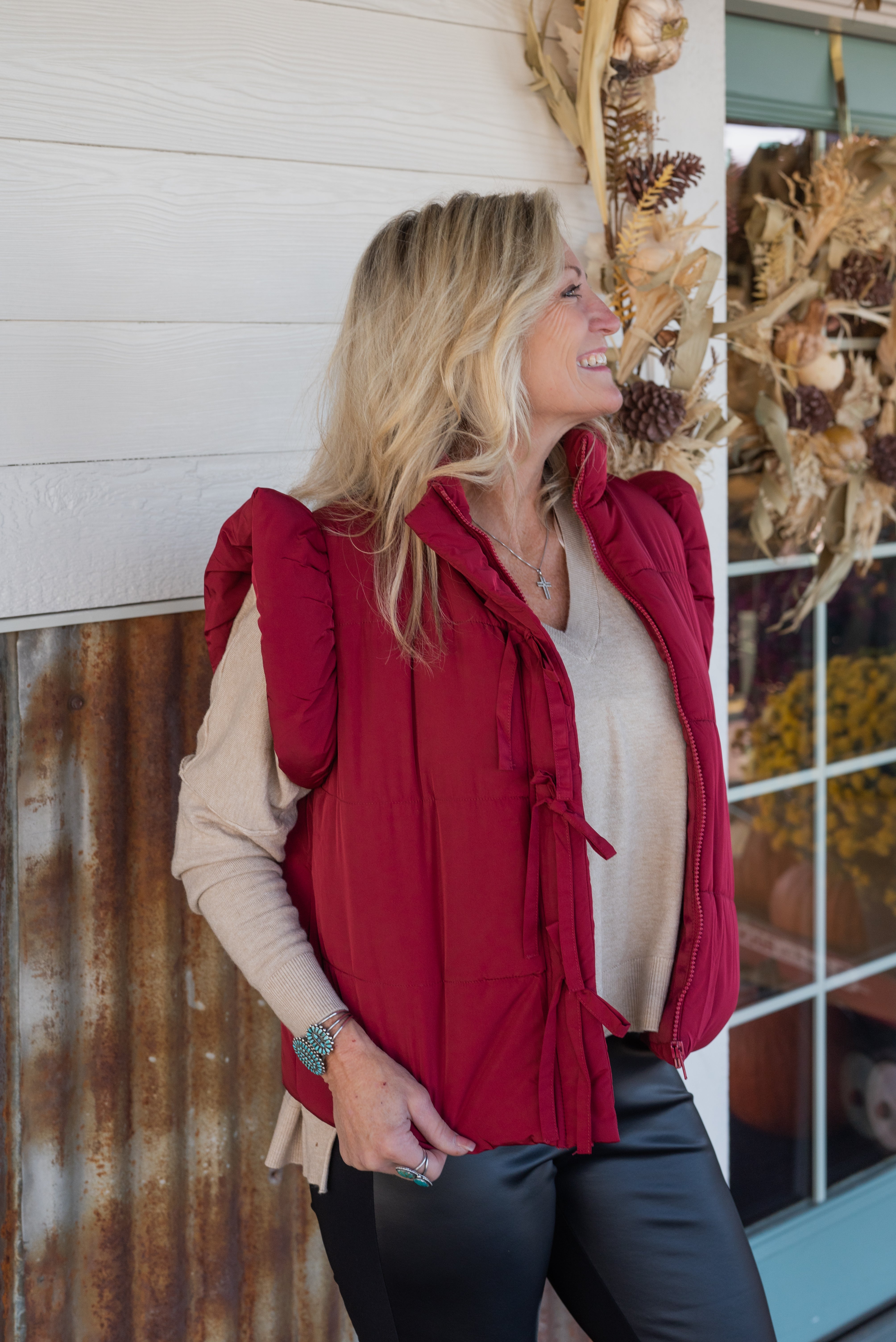 MALIA FLUTTER SLV VEST