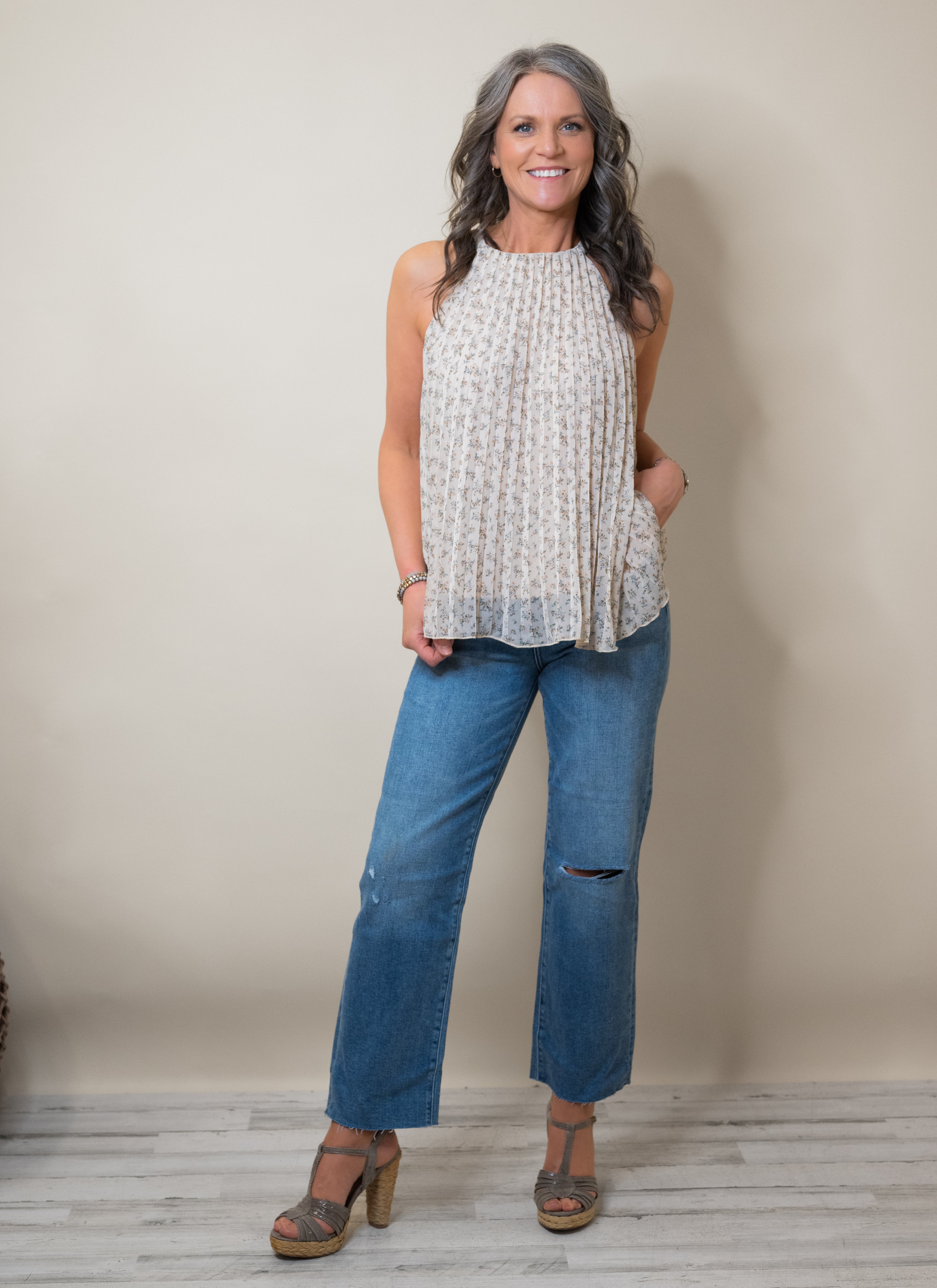 EDIE HALTER TOP