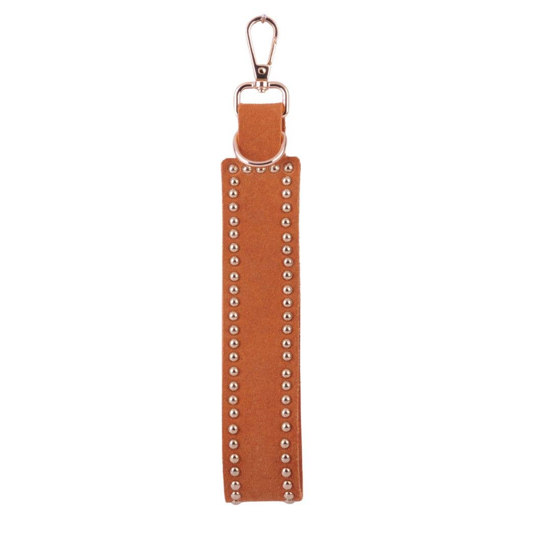Simplistic Studded Suede Hang-Off