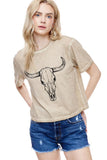 VINTAGE LONGHORN TEE