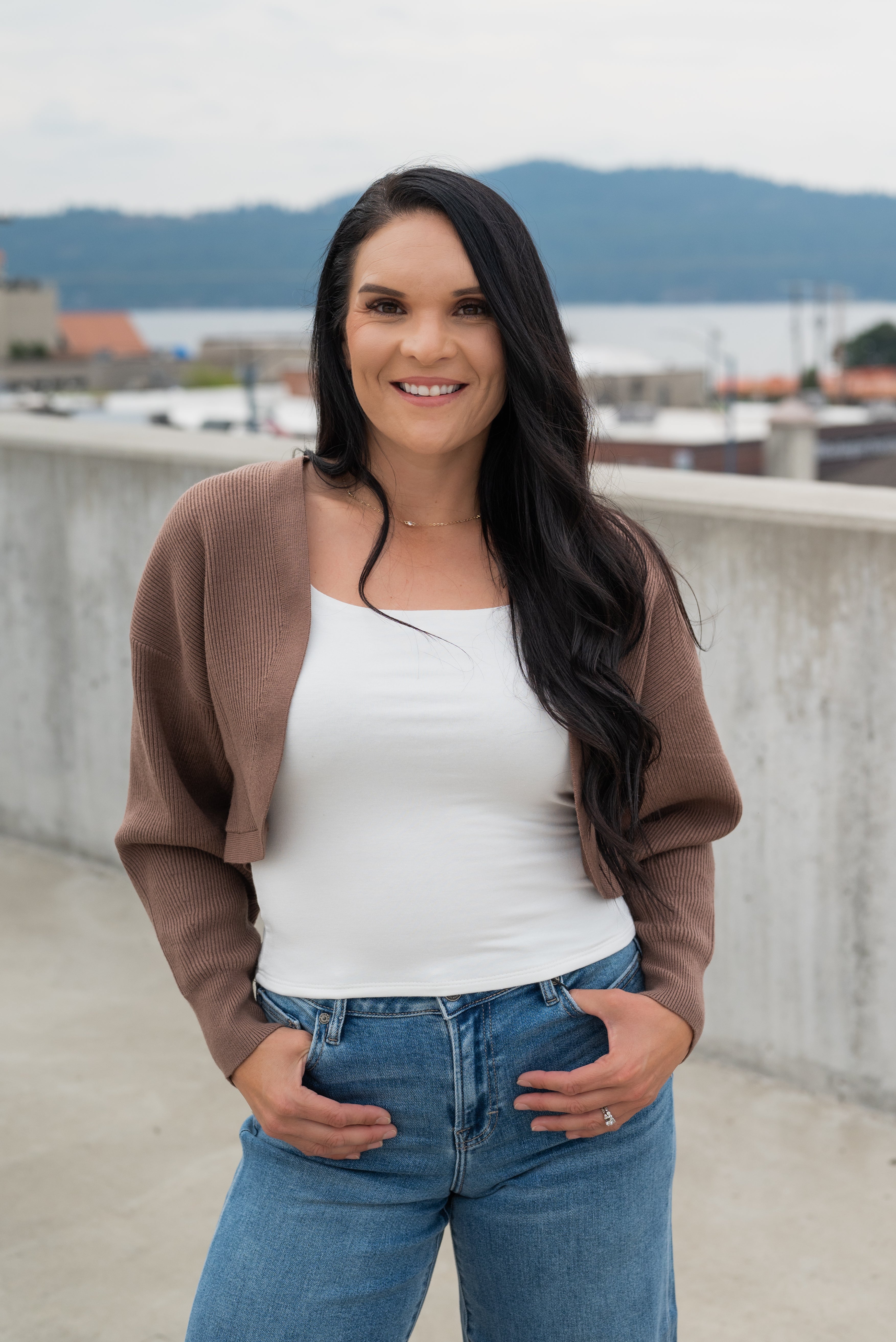 MYRTLE SHRUG CARDI