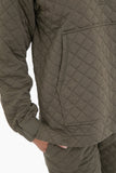 CHIMA QUILTED JERSEY PULLOVER
