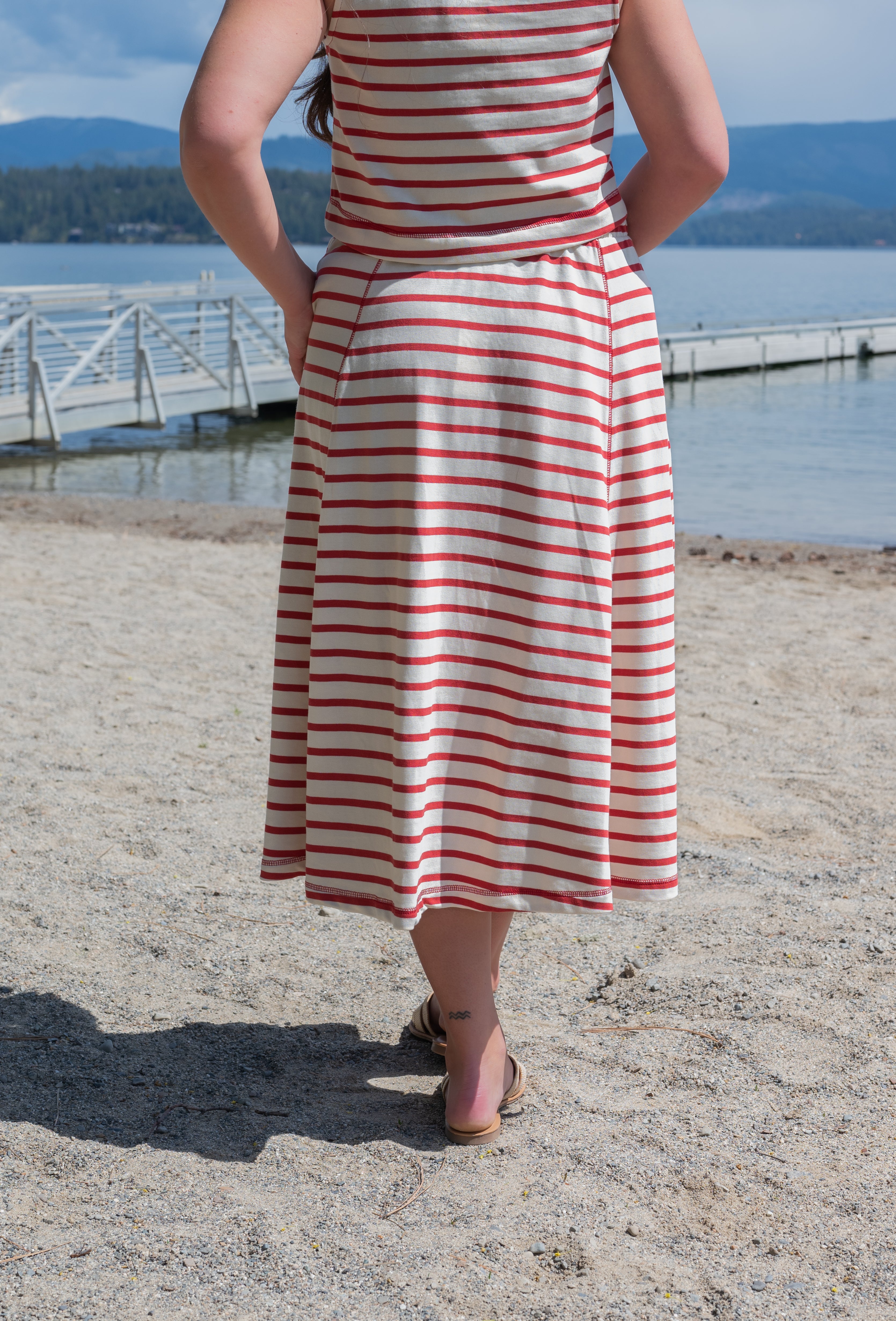 Sasha Striped Skirt
