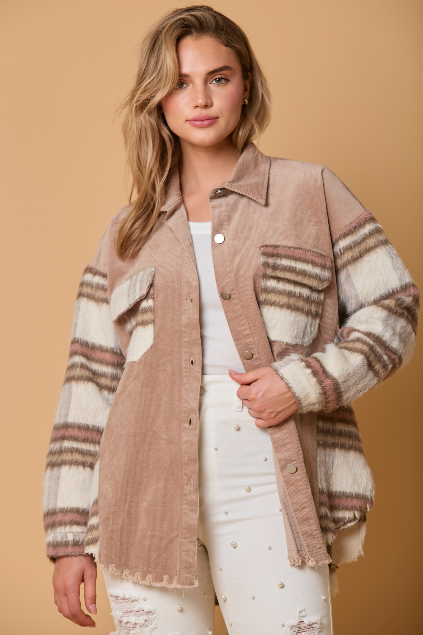 SUSANA FLANNEL JACKET