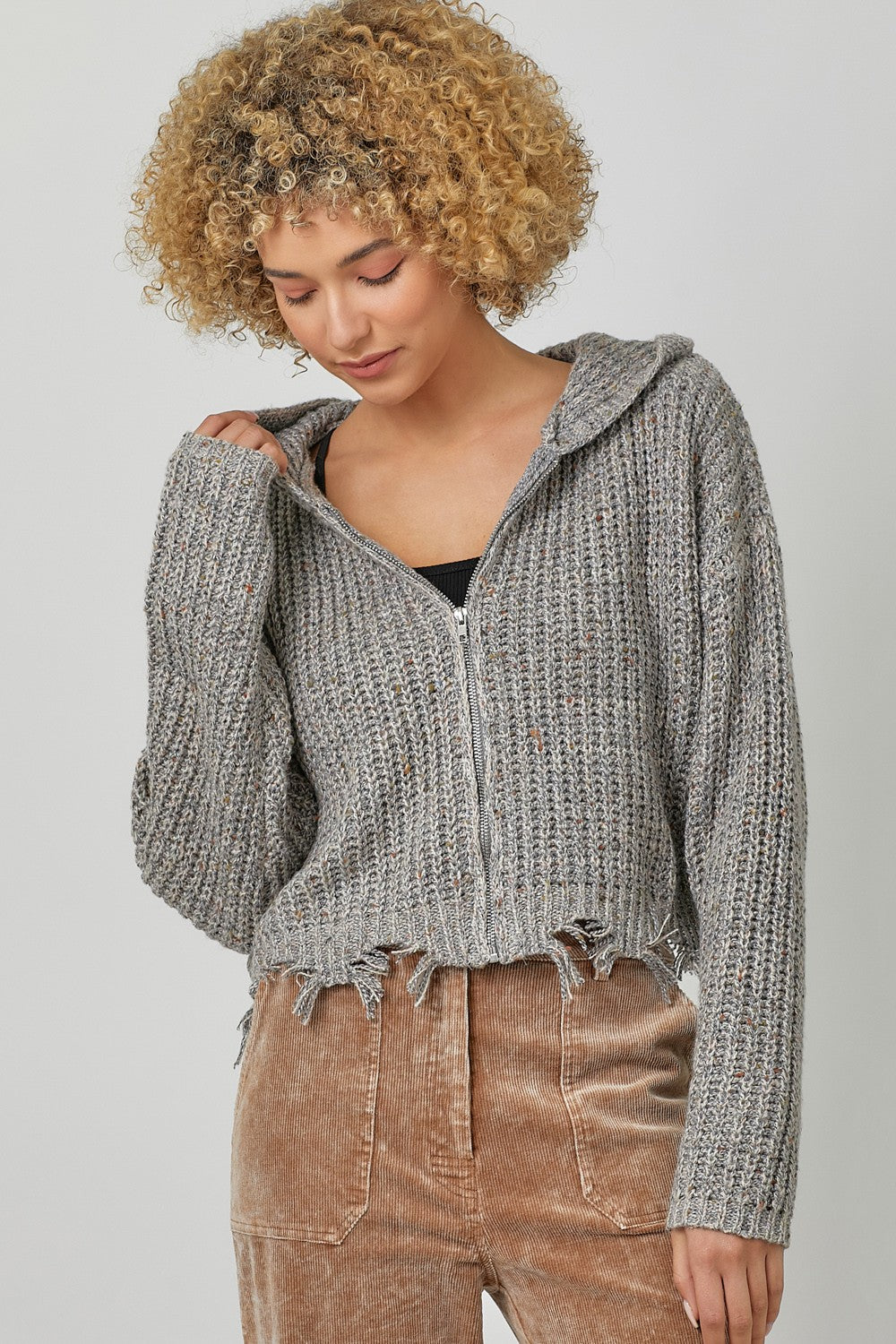 ORA ZIP-UP SWEATER