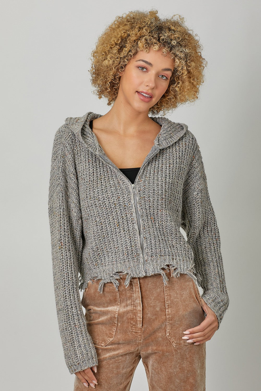ORA ZIP-UP SWEATER