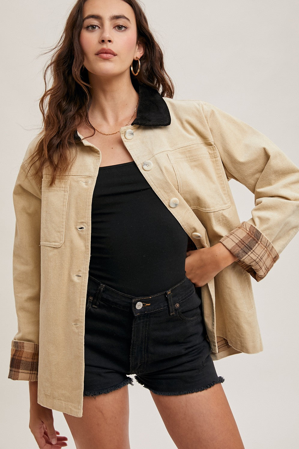 ANDREA CORDUROY JACKET