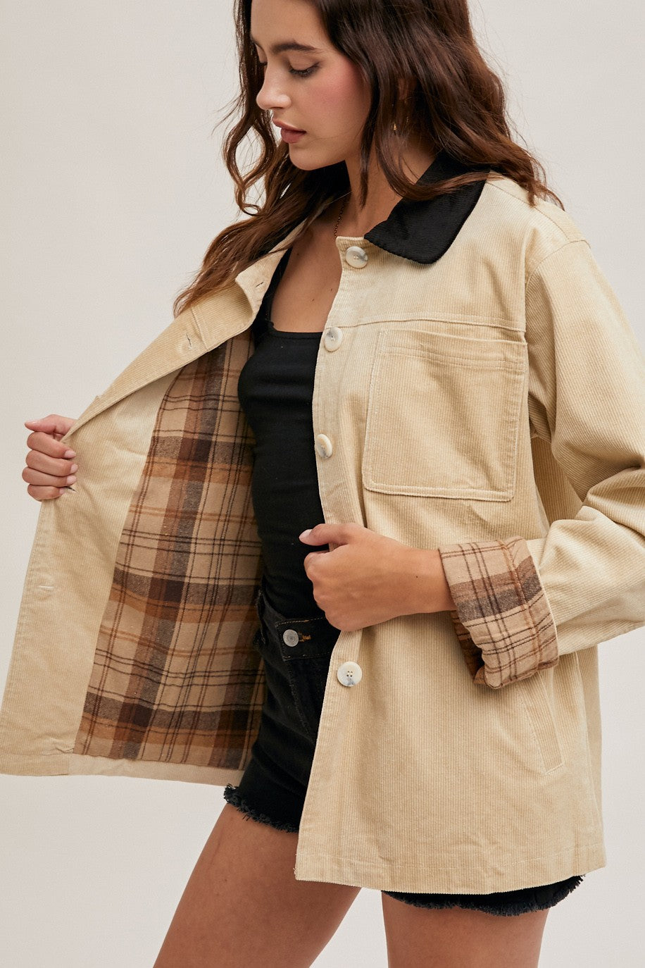 ANDREA CORDUROY JACKET