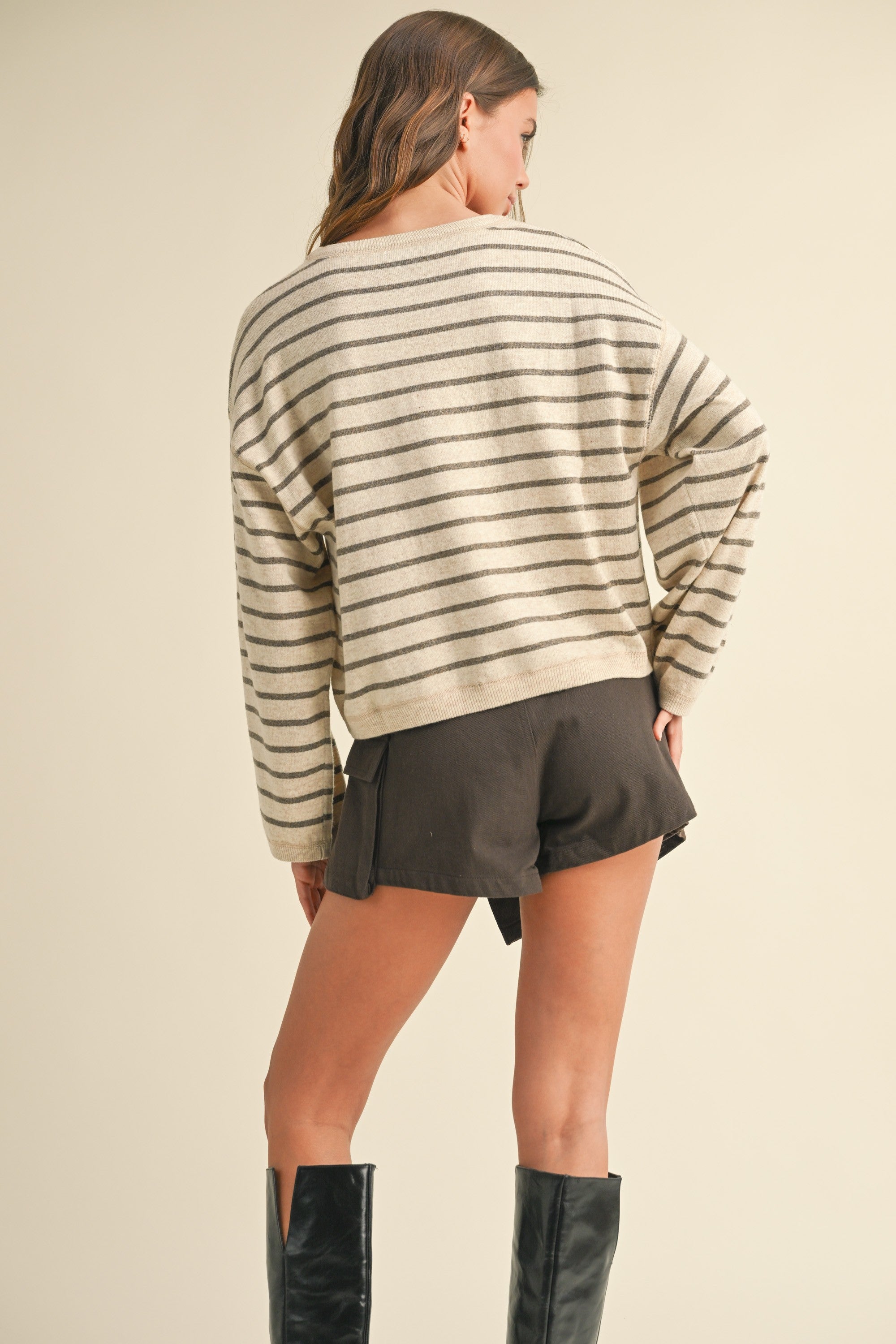 KRISTINE STRIPED TOP