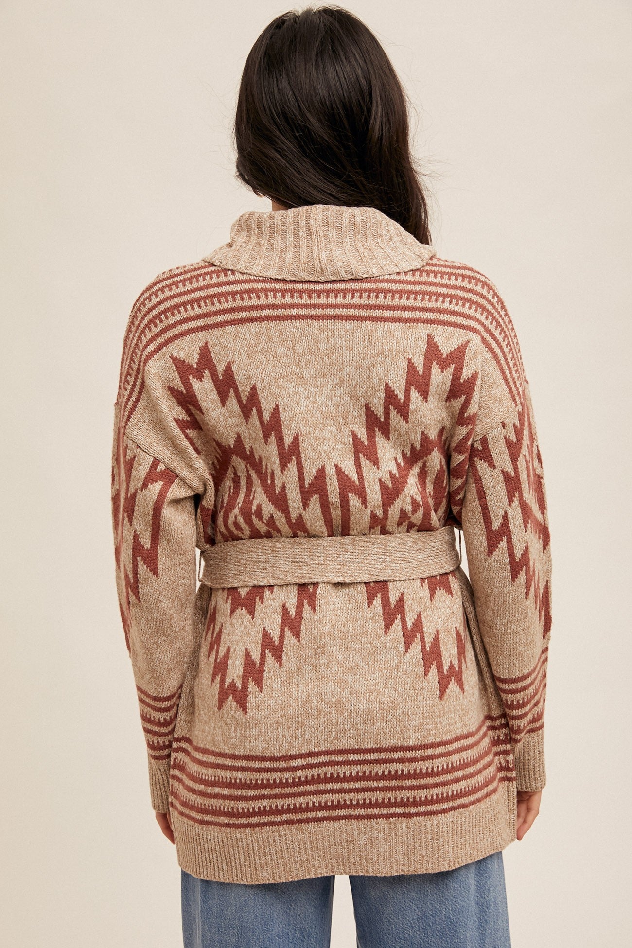 JAZMYN BELTED CARDIGAN