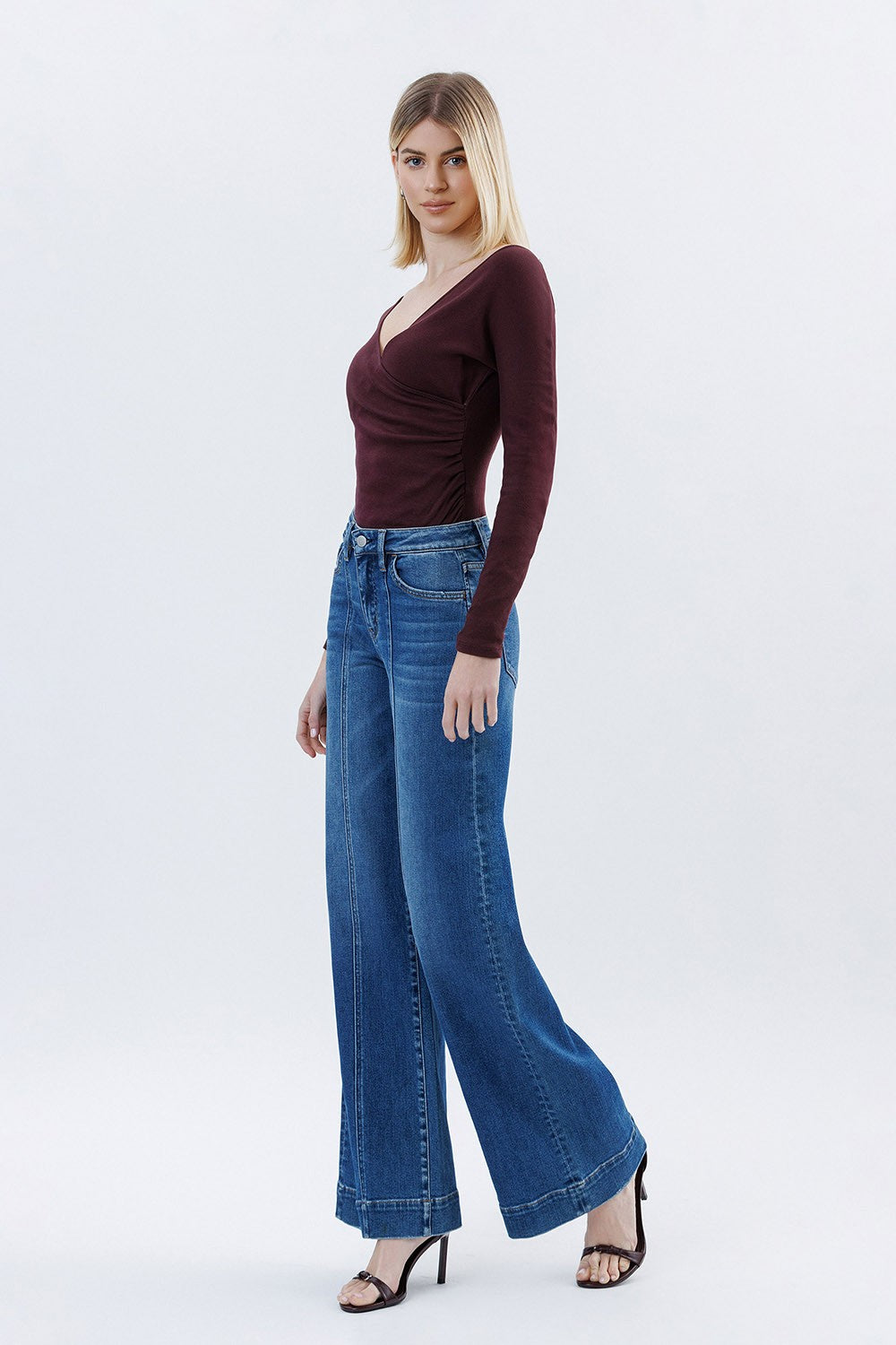 MOON BAR HR WIDE TROUSER
