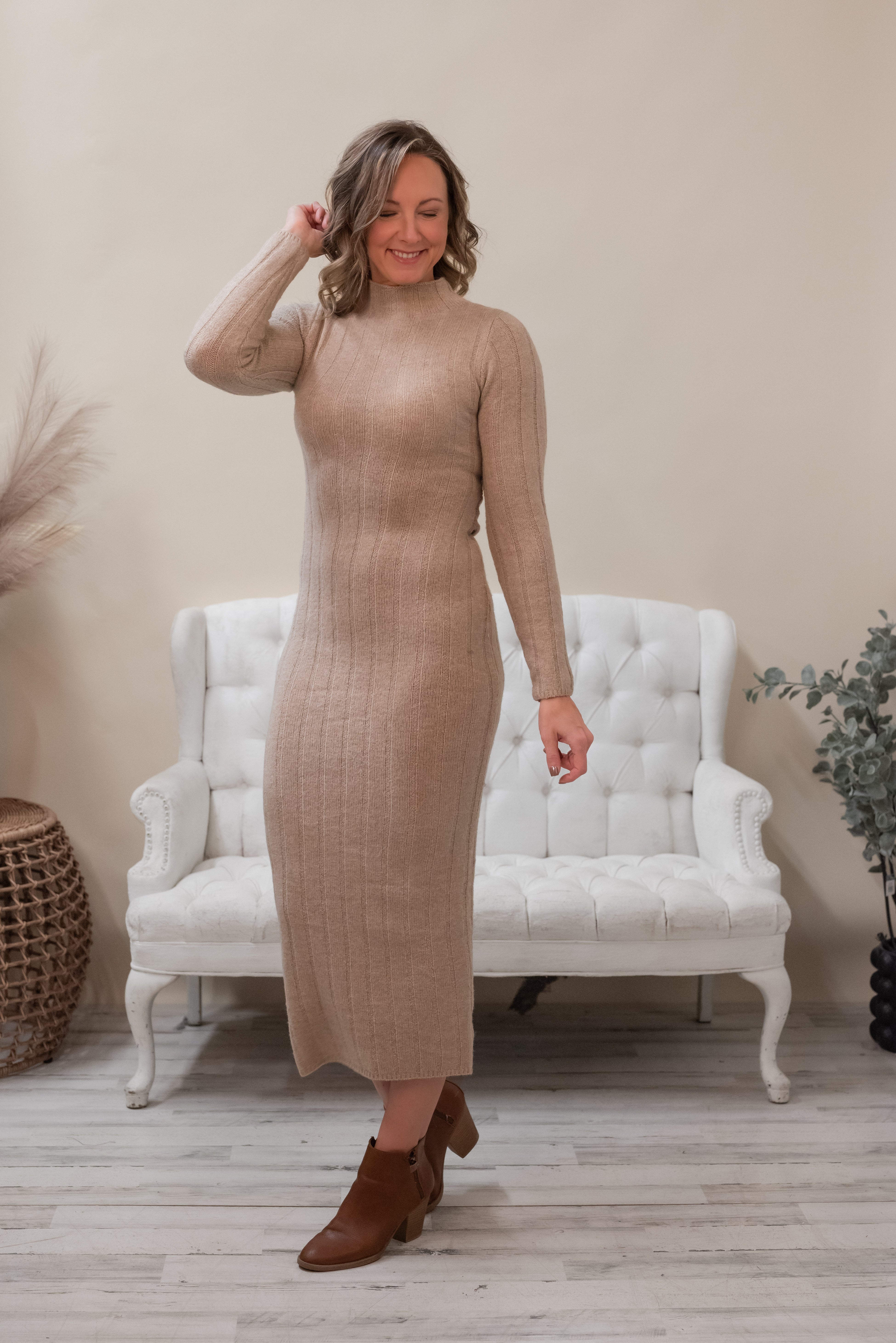 CHANA SWEATER DRESS