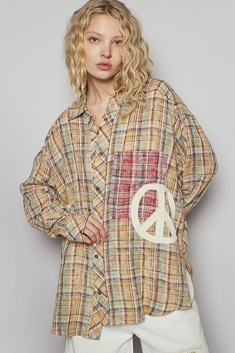 LUANNE PLAID SHIRT