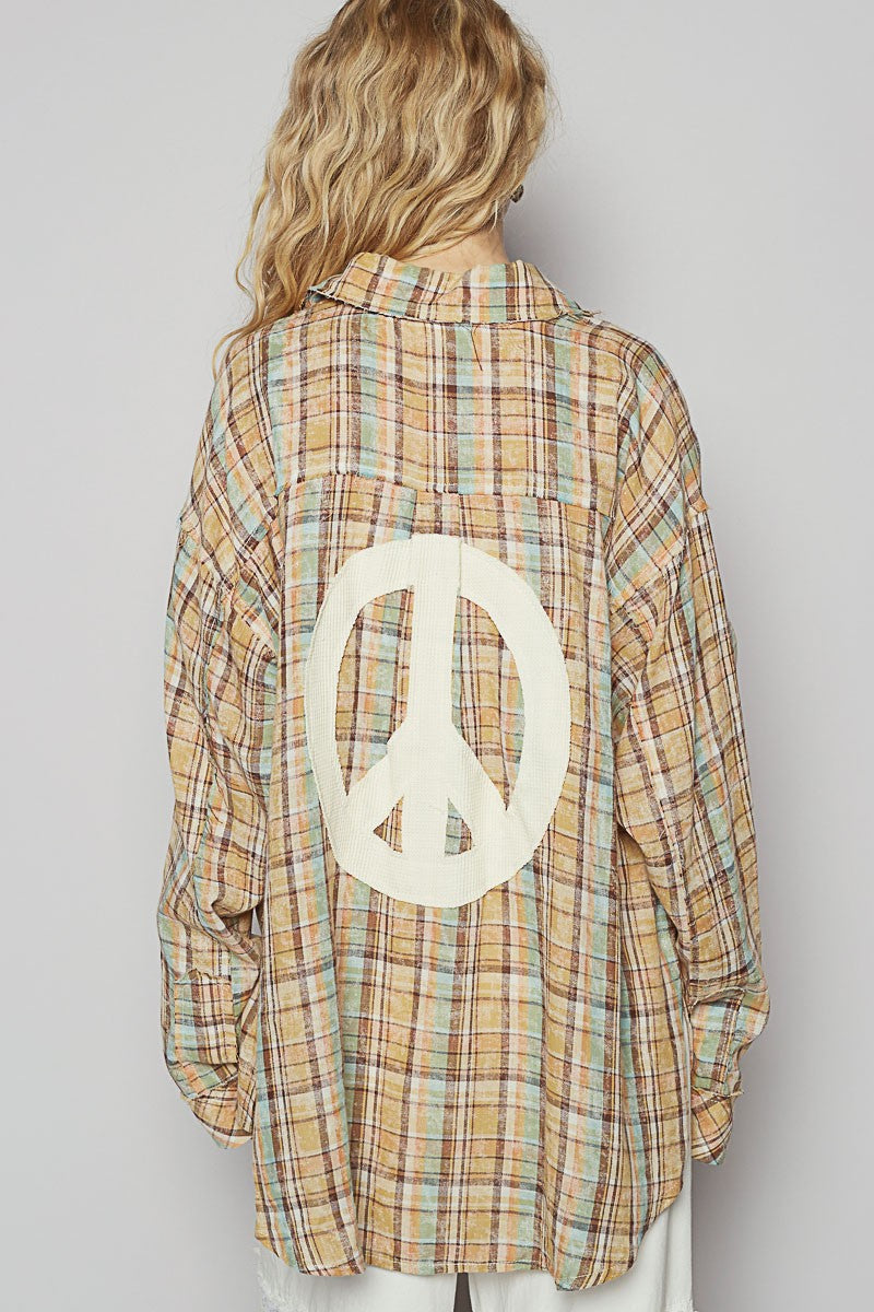 LUANNE PLAID SHIRT