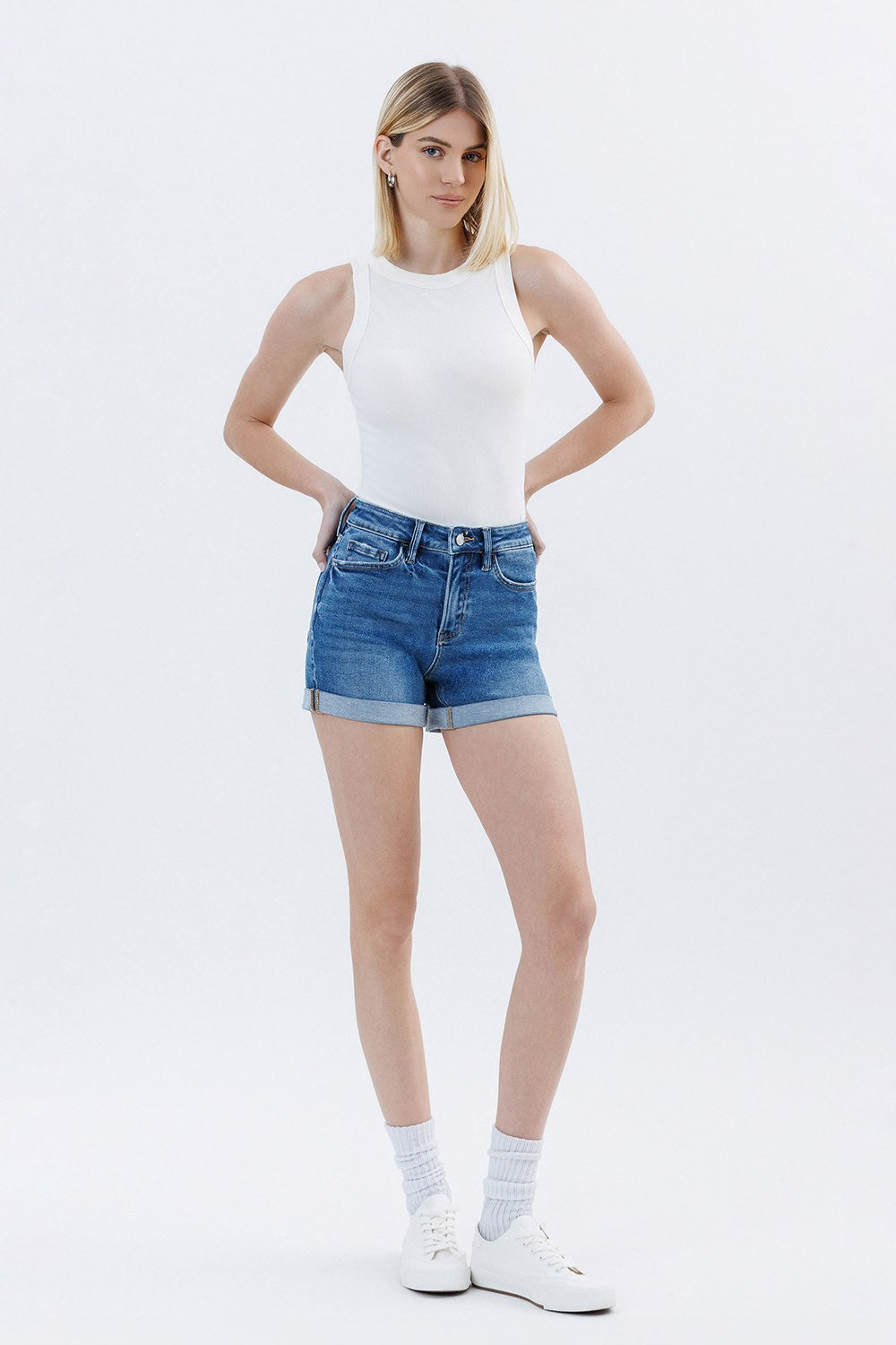 FLASHY HR DOUBLE CUFF SHORTS