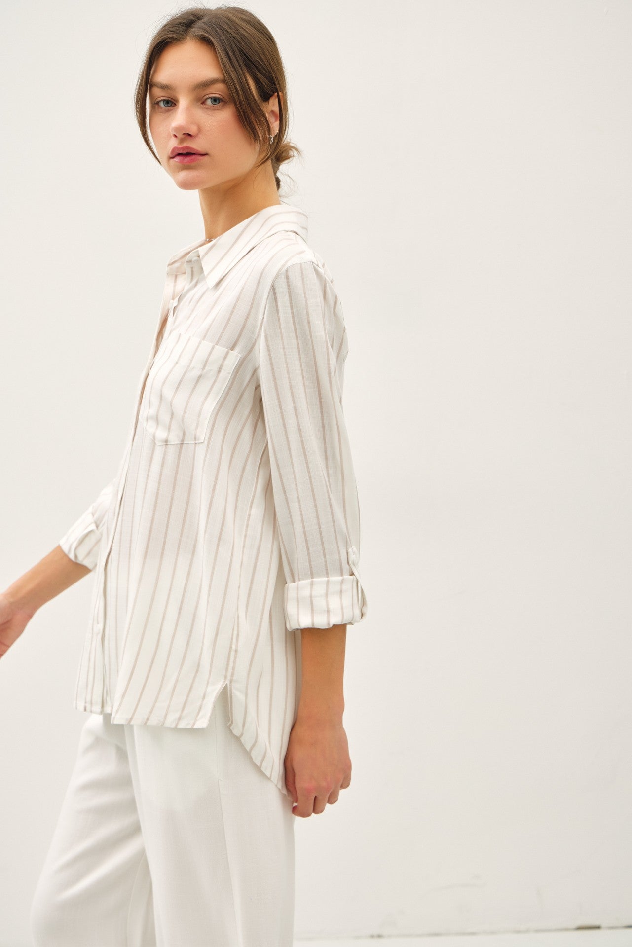 ELISEE STRIPE LS SHIRT