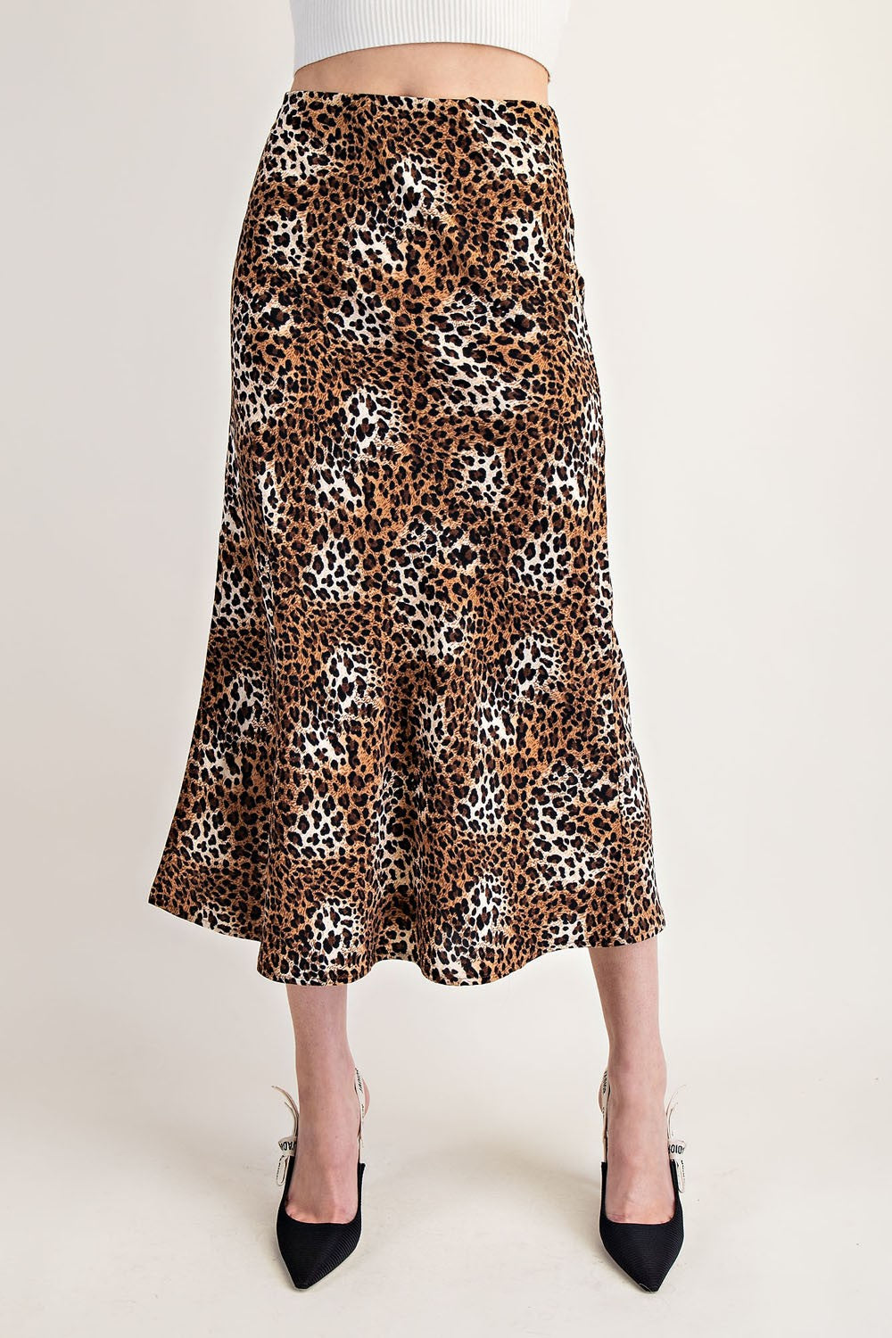 LOGAN LEOPARD SKIRT