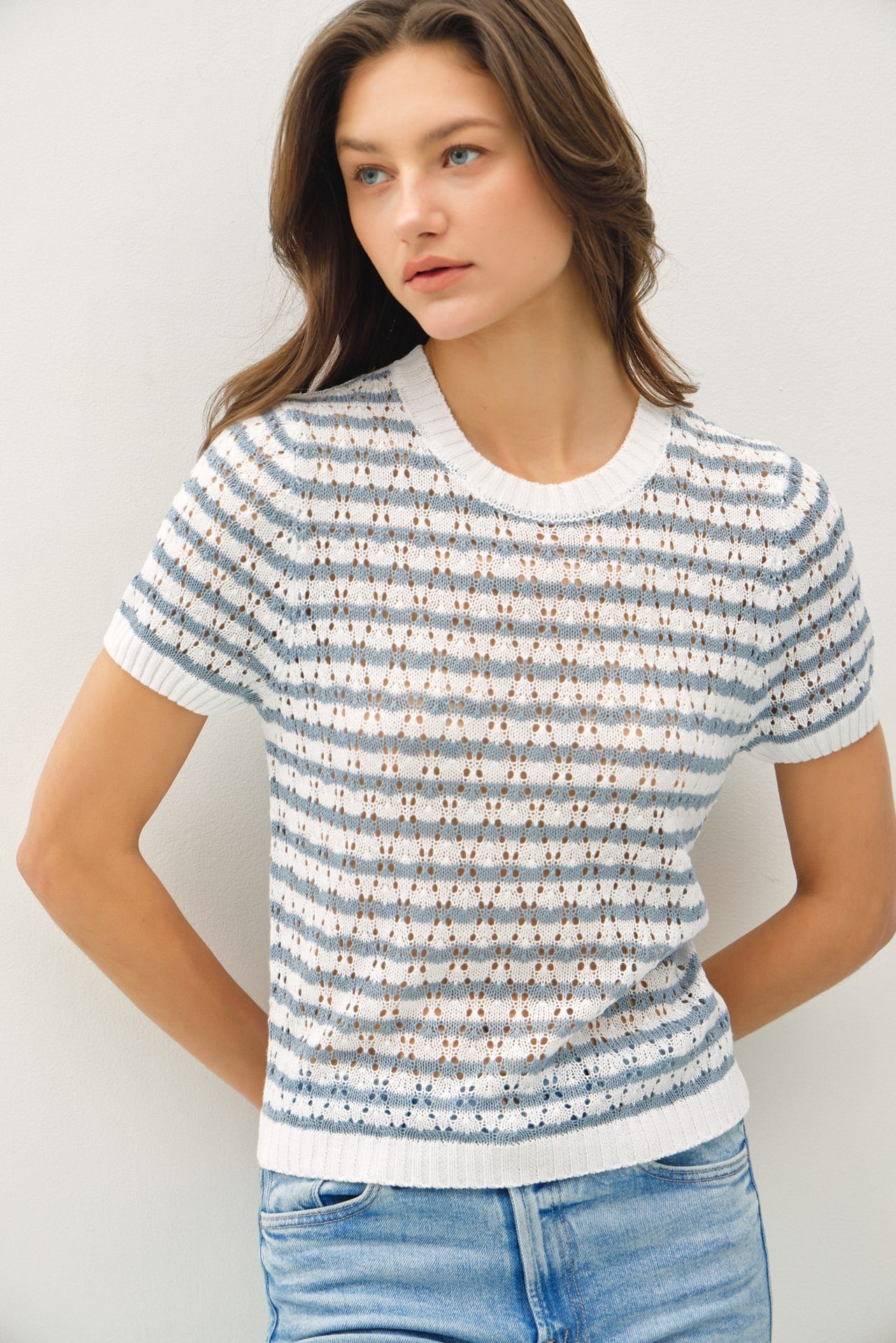 LAINEY STRIPE TOP