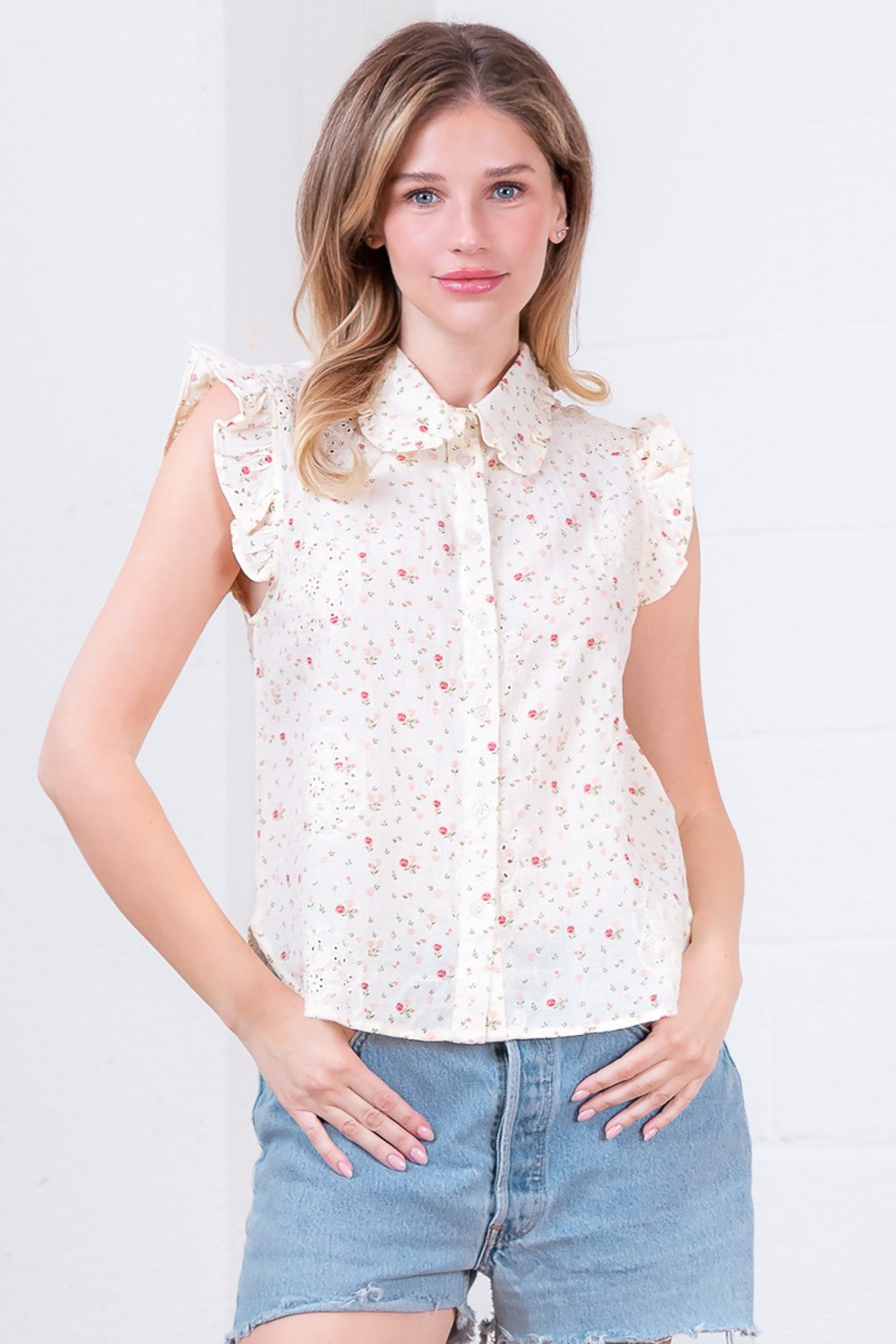 BROOKE COLLARED SHIRT