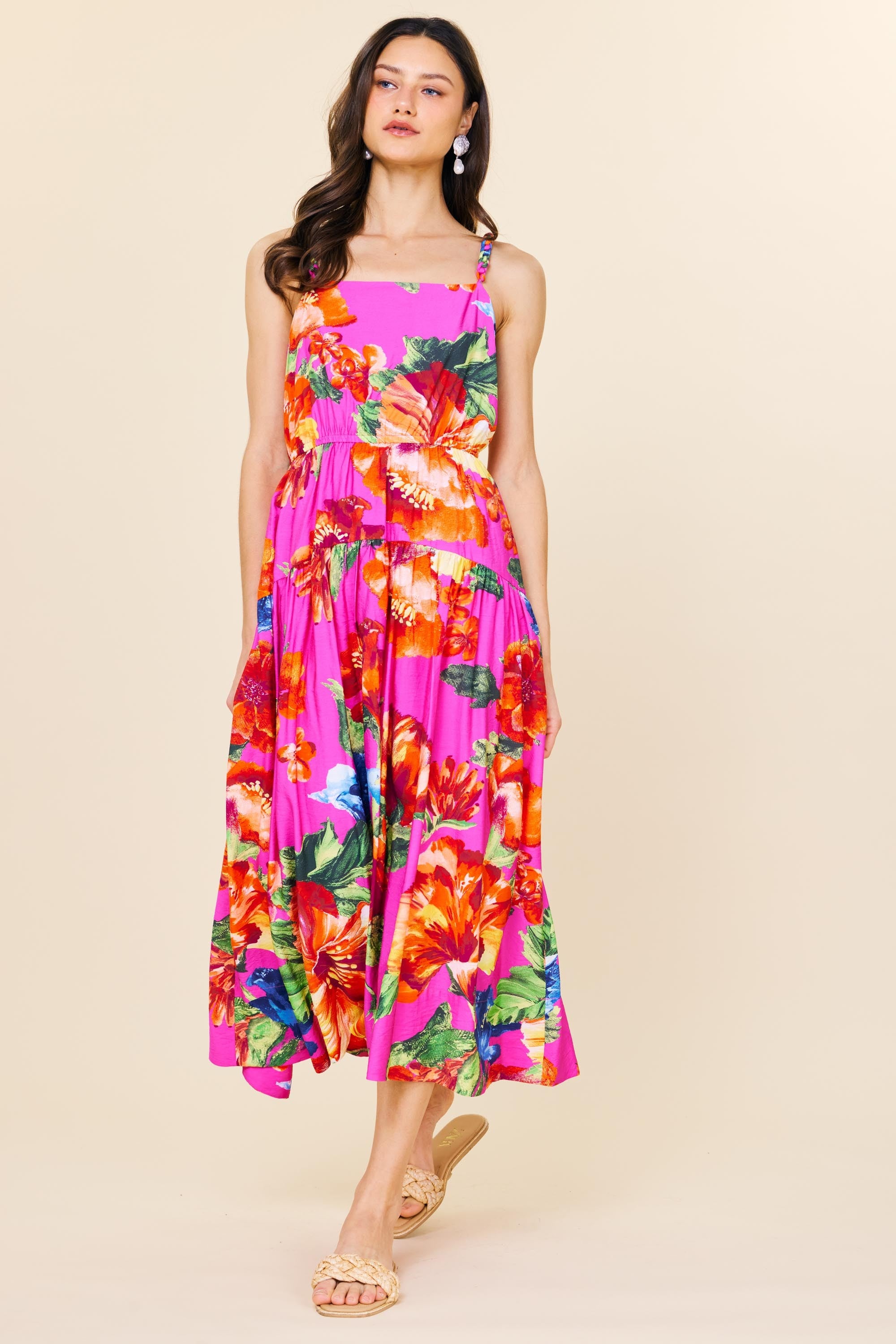 SHYANN FLORAL MAXI DRESS