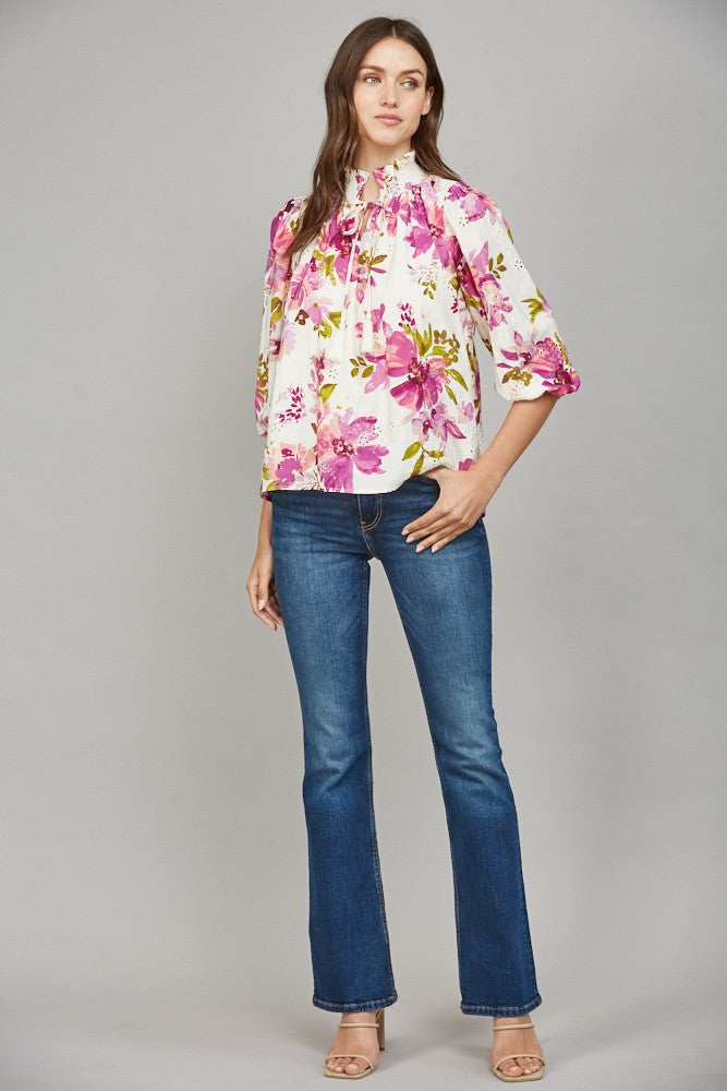 DEAN FLORAL BLOUSE