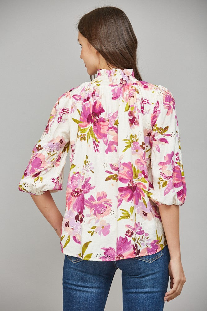 DEAN FLORAL BLOUSE