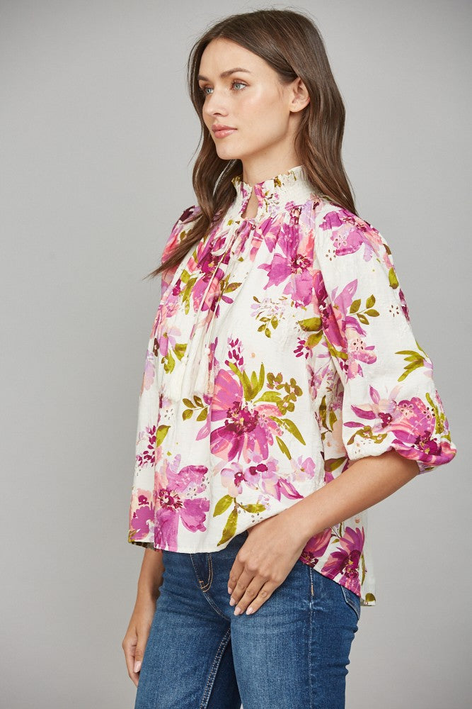 DEAN FLORAL BLOUSE