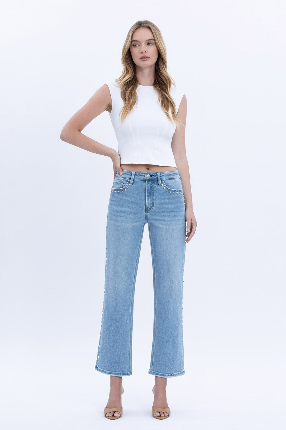 HONORABLE HR STUDDED SLIM WIDE