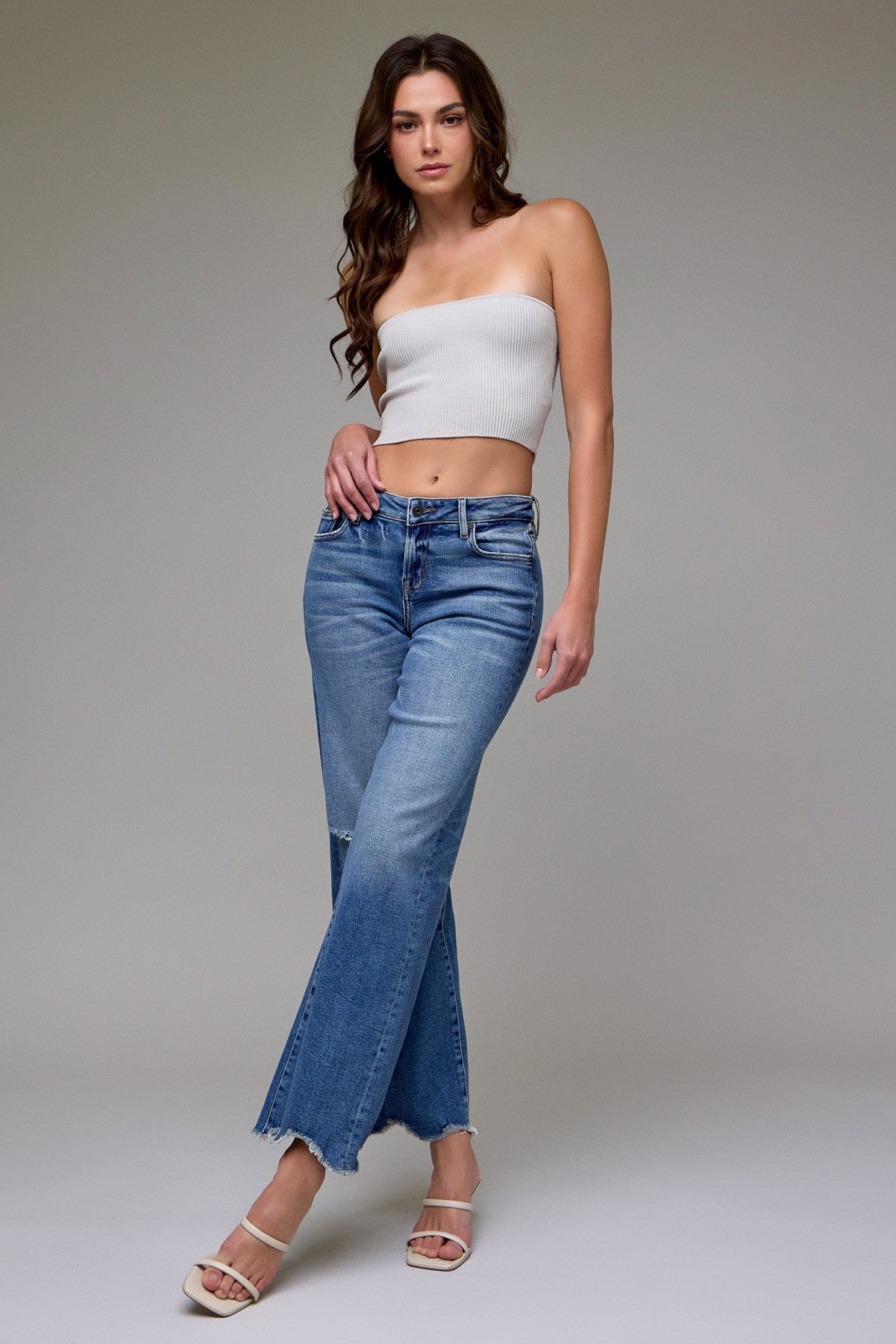 CHAYA LOW RISE DAD JEAN