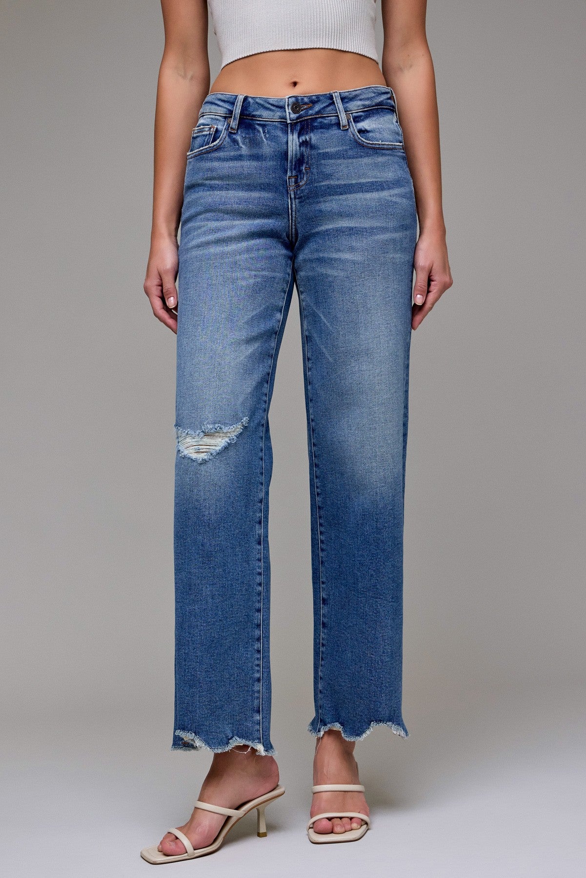 CHAYA LOW RISE DAD JEAN