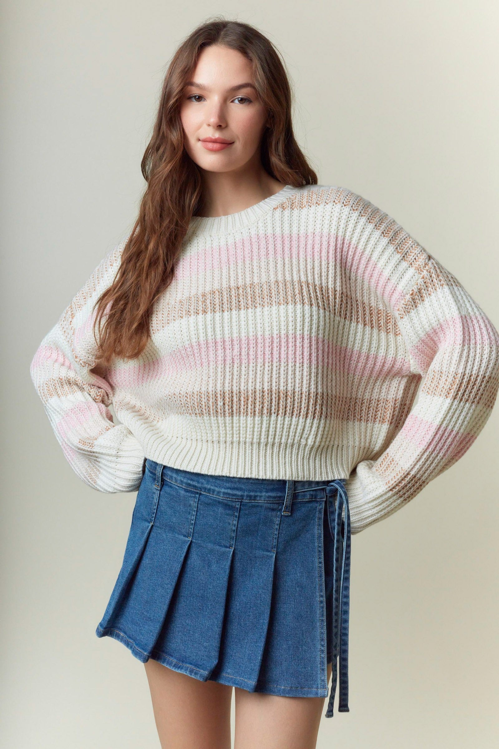 HANEY STRIPE SWEATER