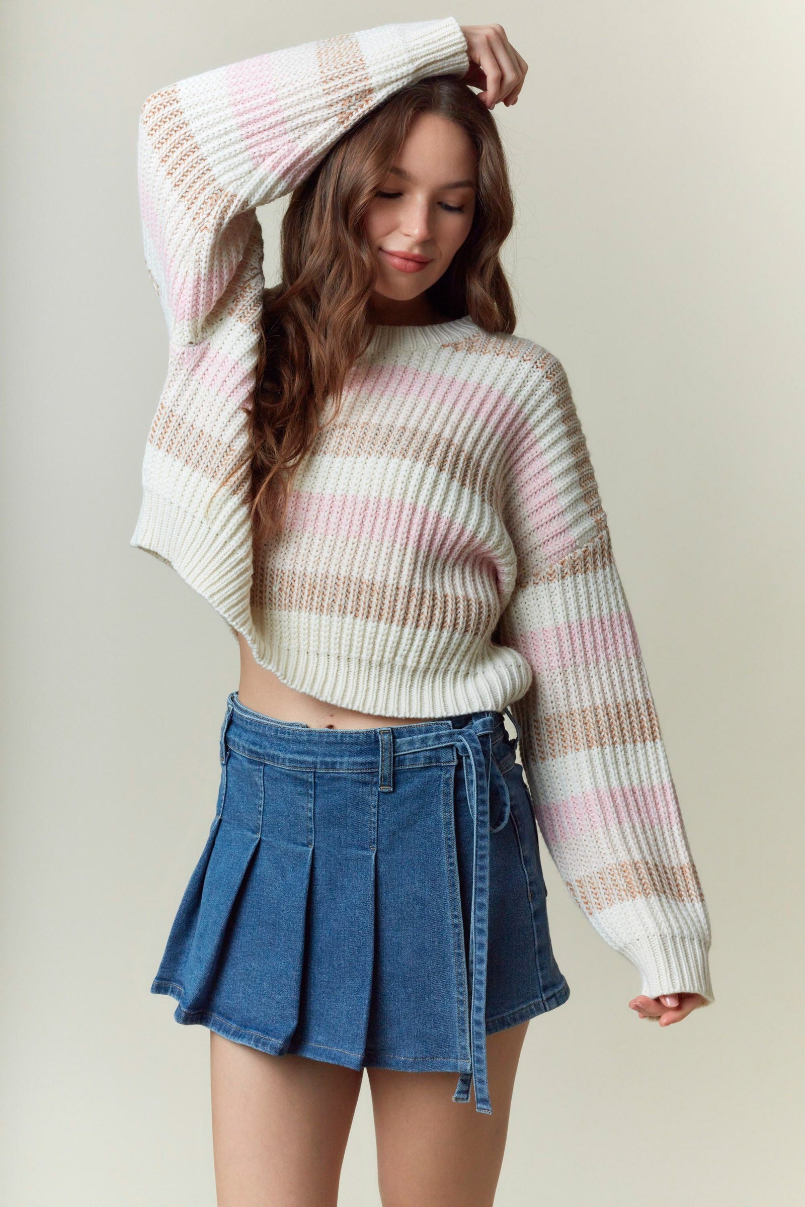 HANEY STRIPE SWEATER
