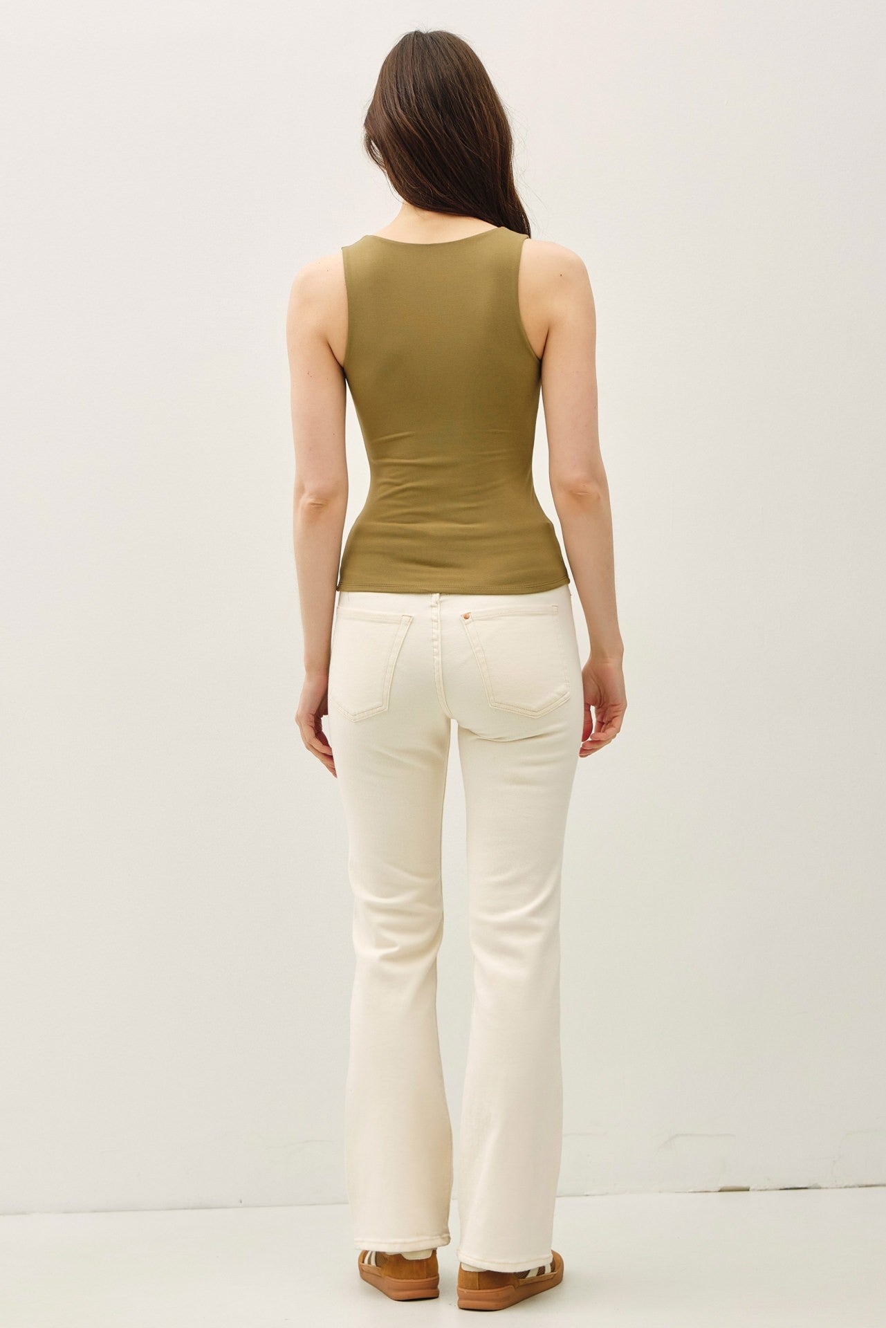 KAYA SQ NECK TANK