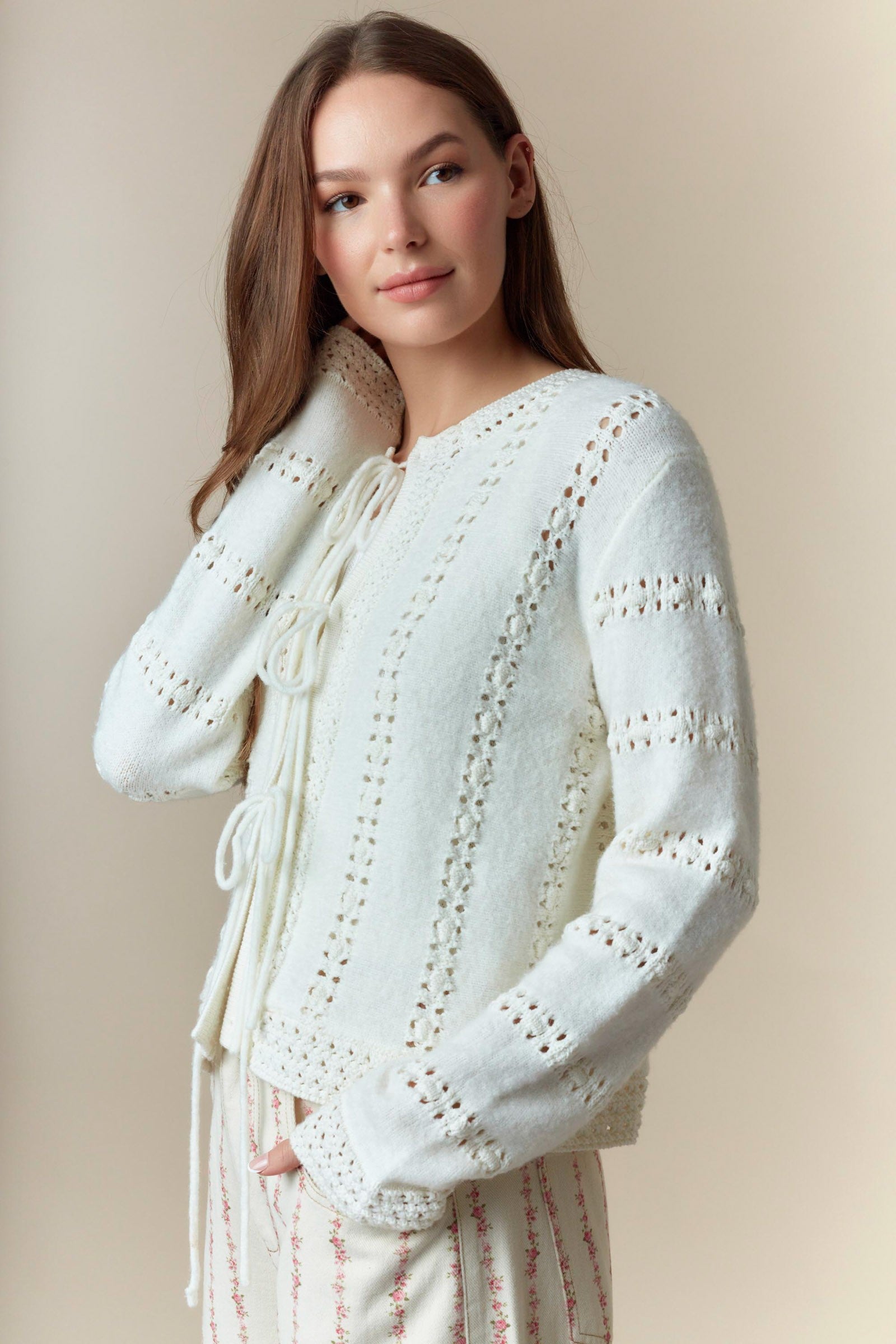 TAMMY TIE CARDIGAN