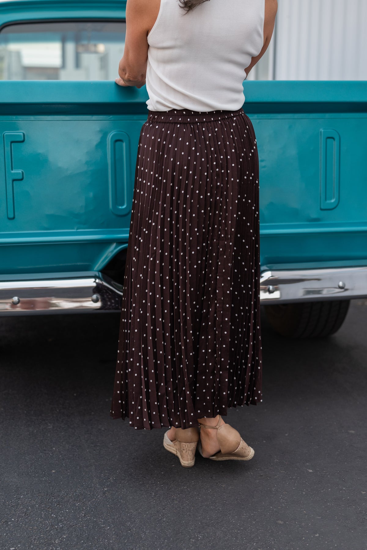 MILLY POLKA DOT SKIRT