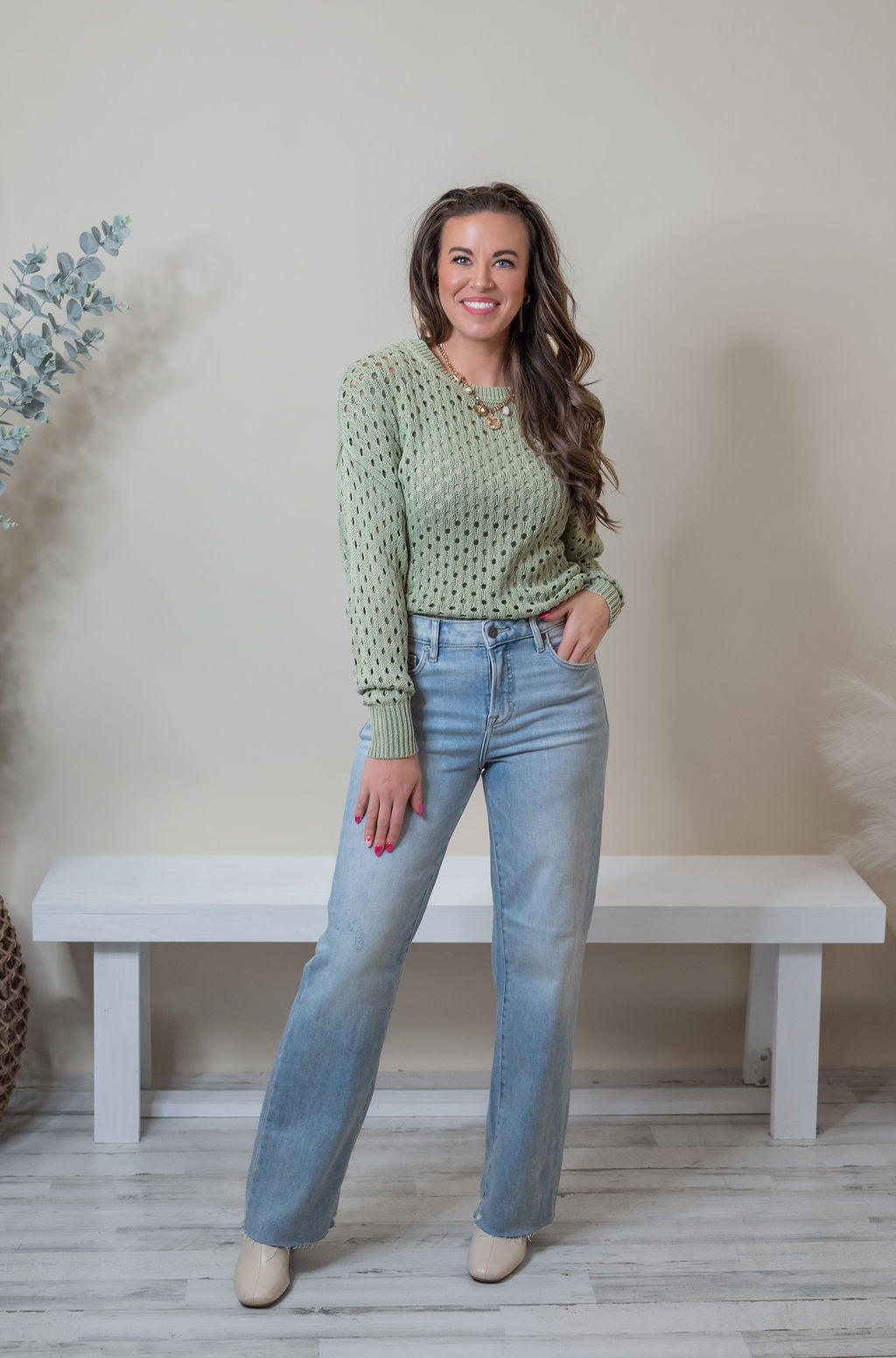 MERLETTA STRAIGHT LEG JEAN