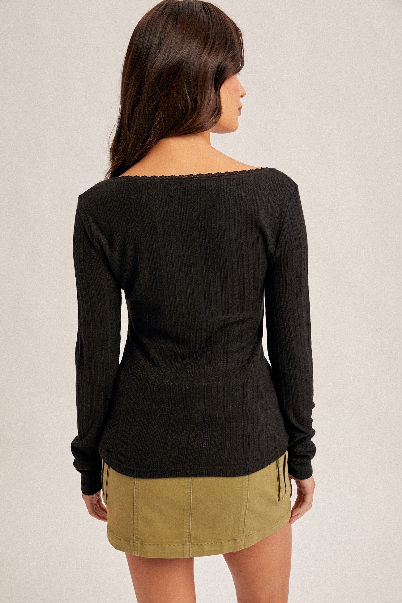 SELINA LACE EDGE TOP