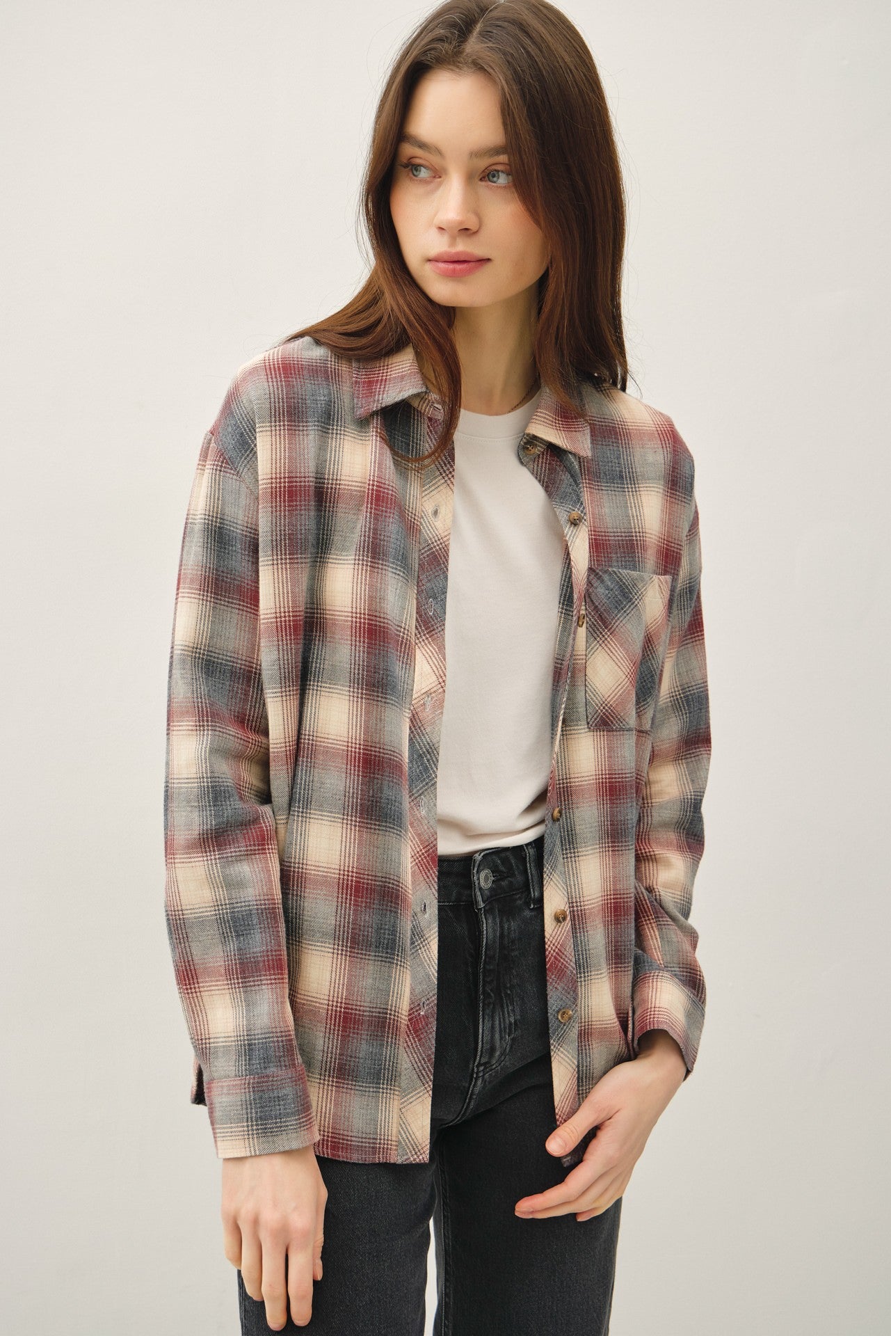 KIERA PLAID SHIRT