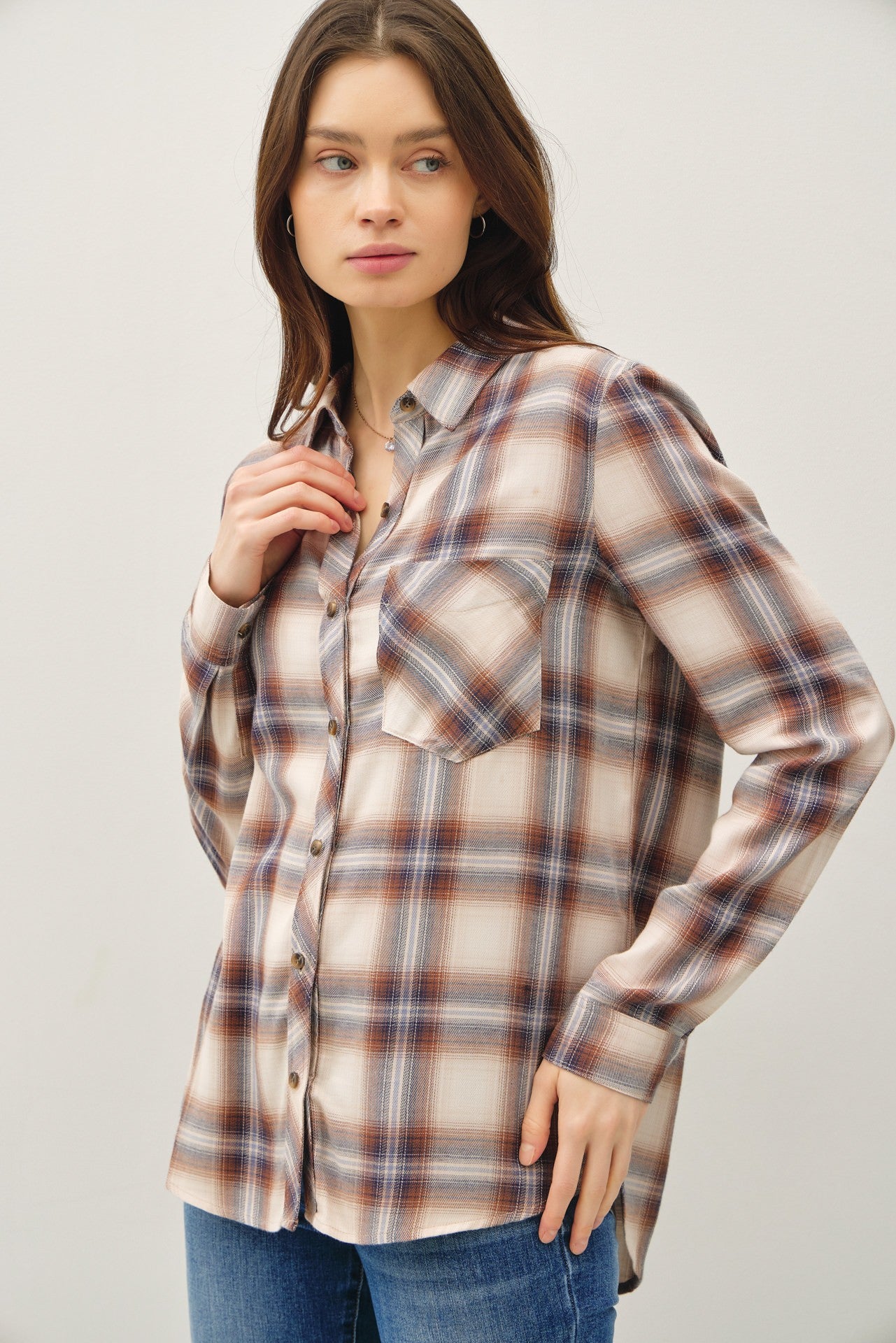 RICKI PLAID SHIRT