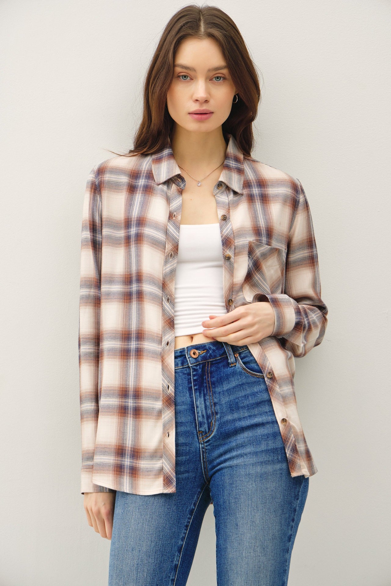 RICKI PLAID SHIRT