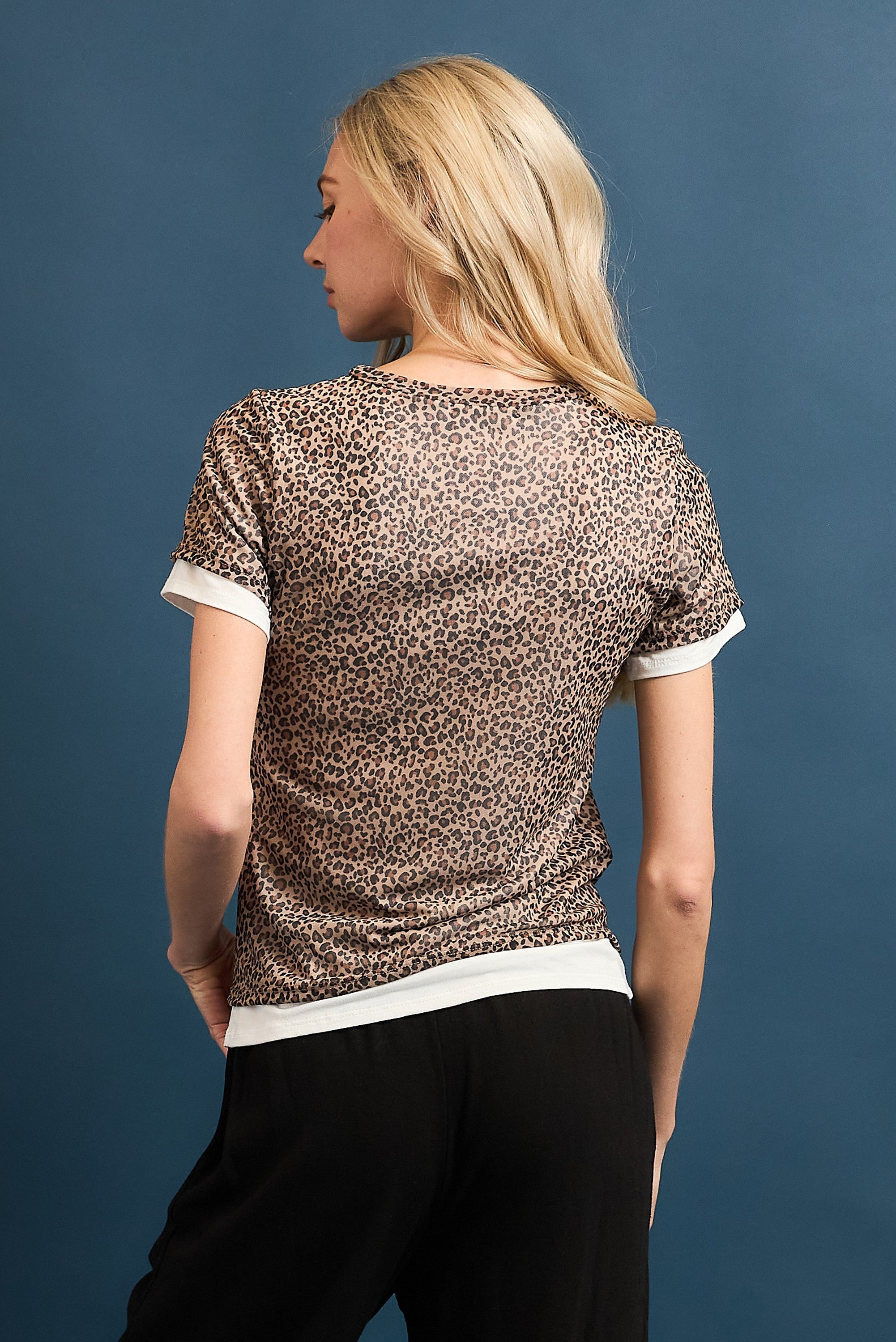 ODESSA LEOPARD TOP