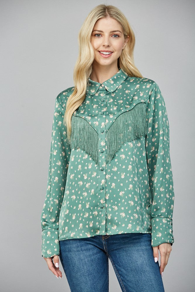 KAE FRINGE SHIRT