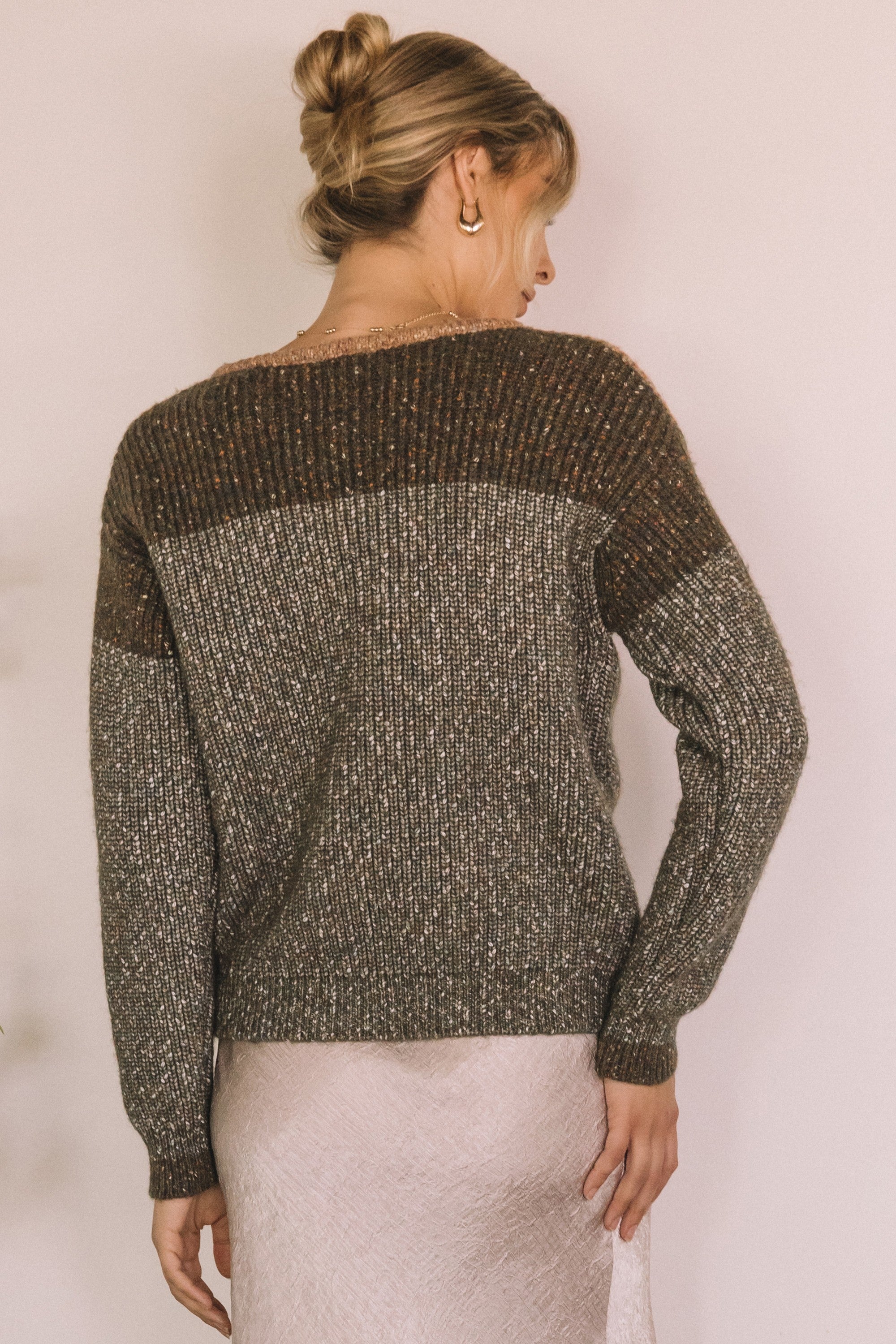 KELLEN CHEVRON SWEATER