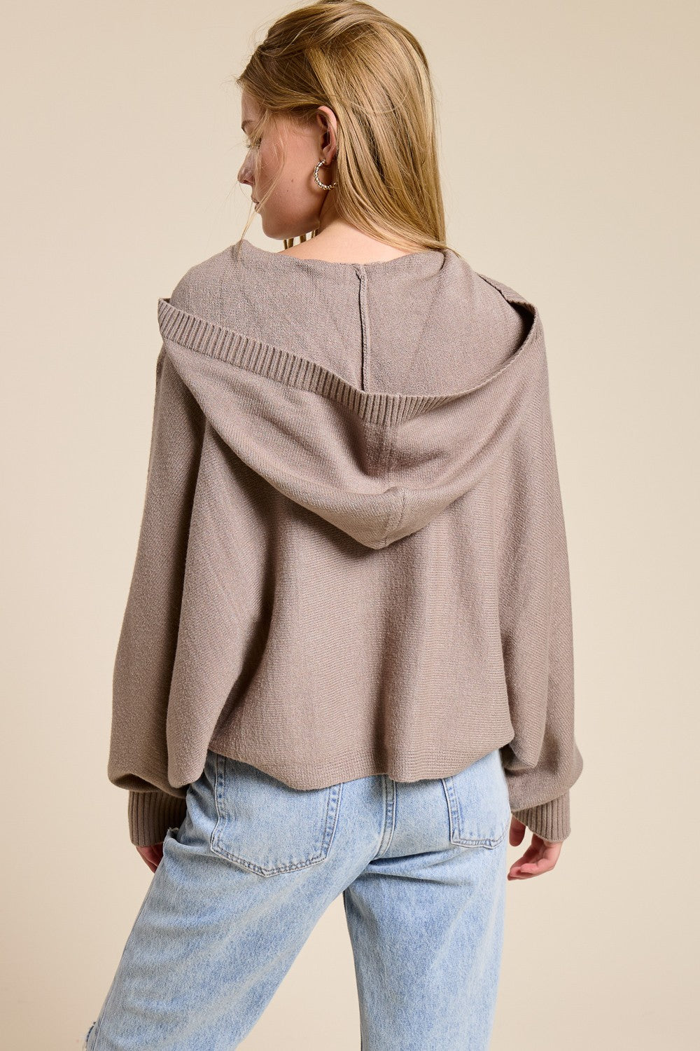 PIPER HOODED SWEATER