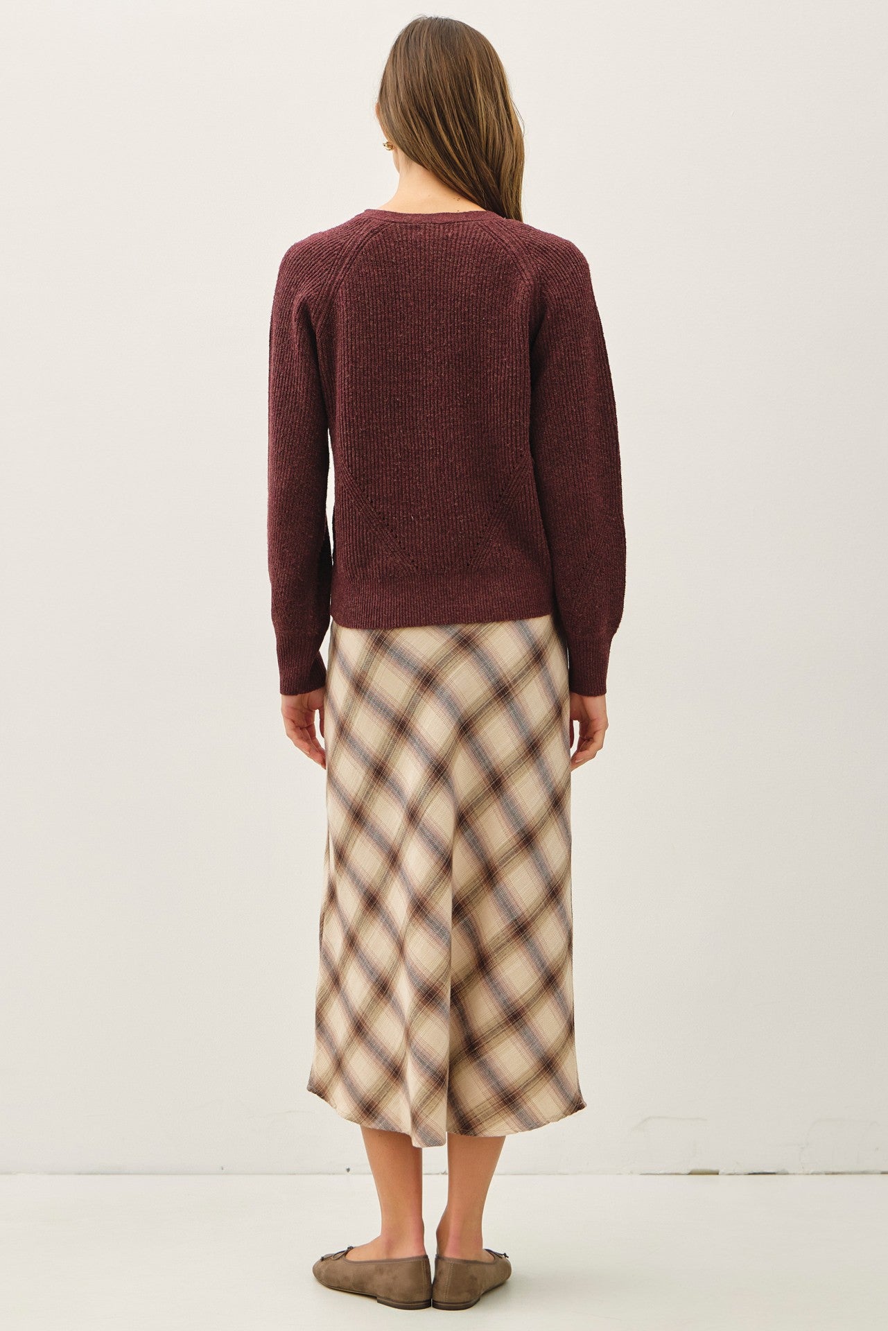 KENLEY WRAP SWEATER