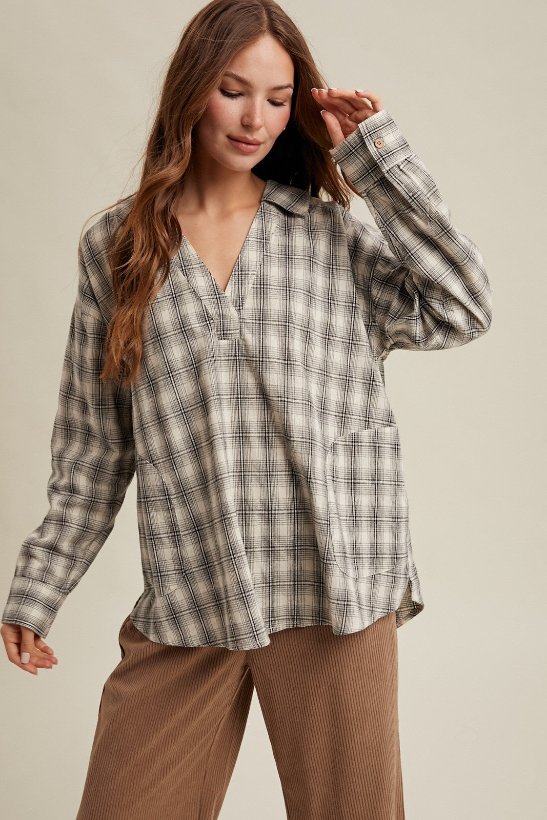 BESS PLAID SHIRT
