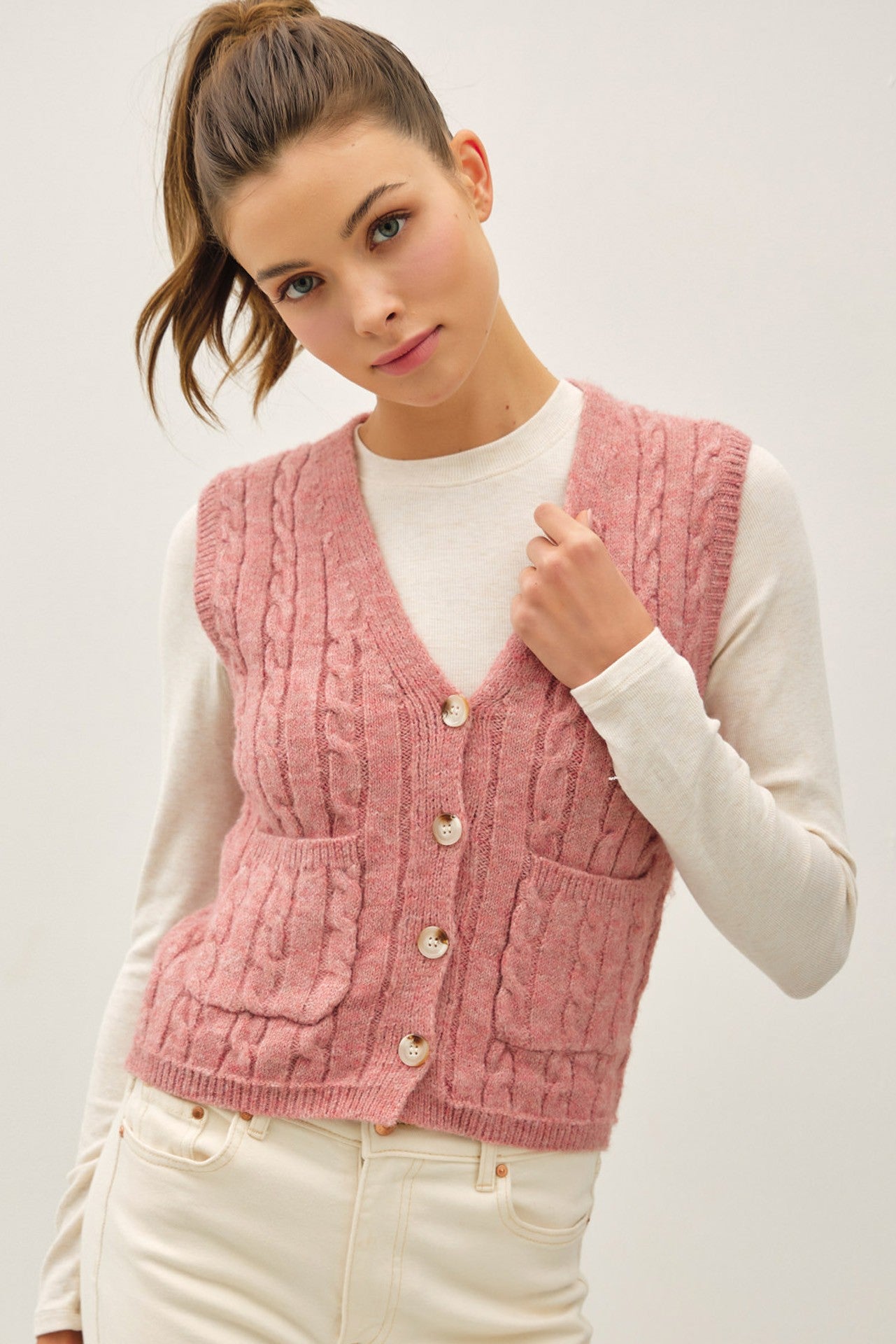 BELINDA VARSITY VEST